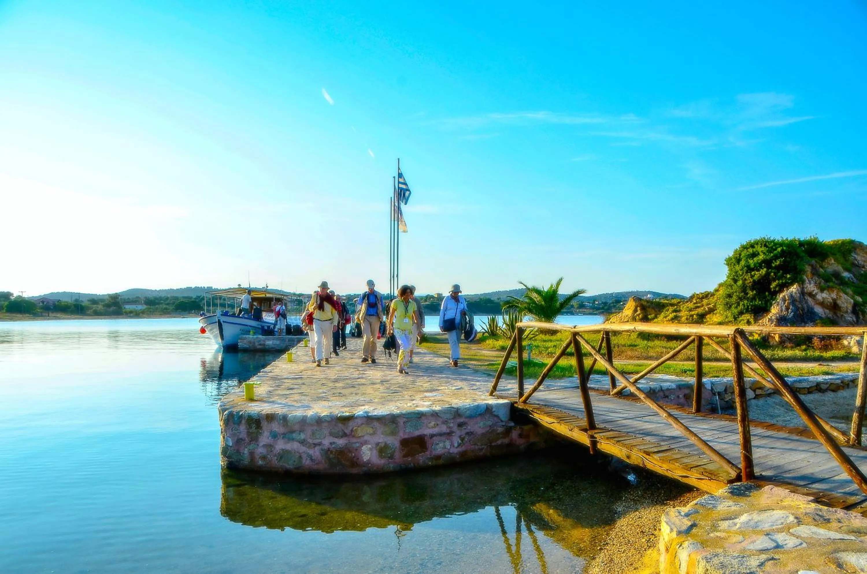 Beach in Agionissi Resort