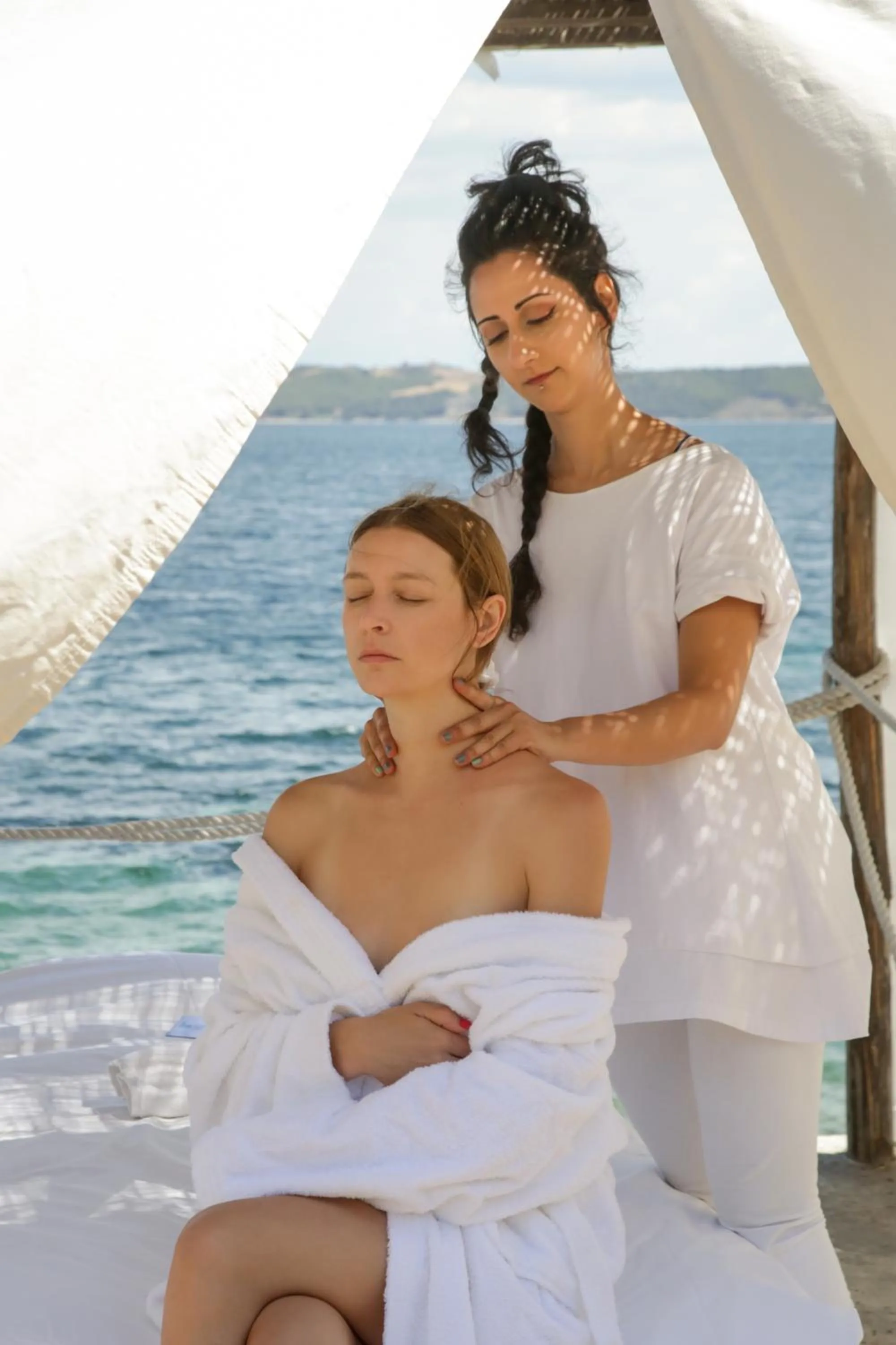 People in Agionissi Resort