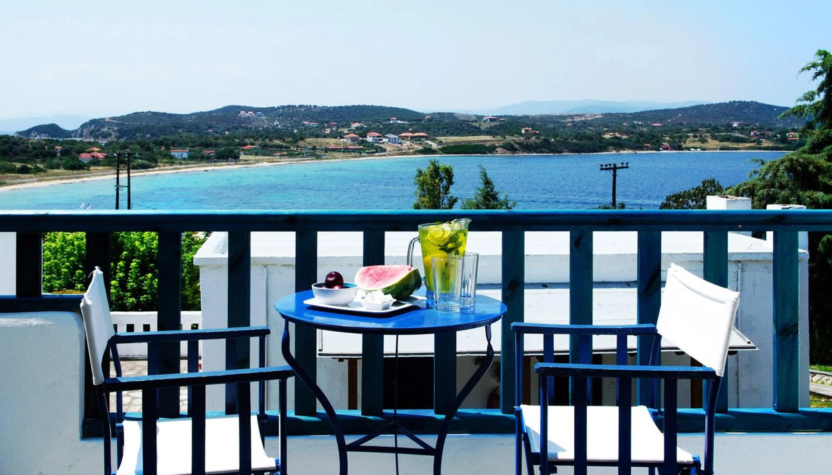 Balcony/Terrace in Agionissi Resort