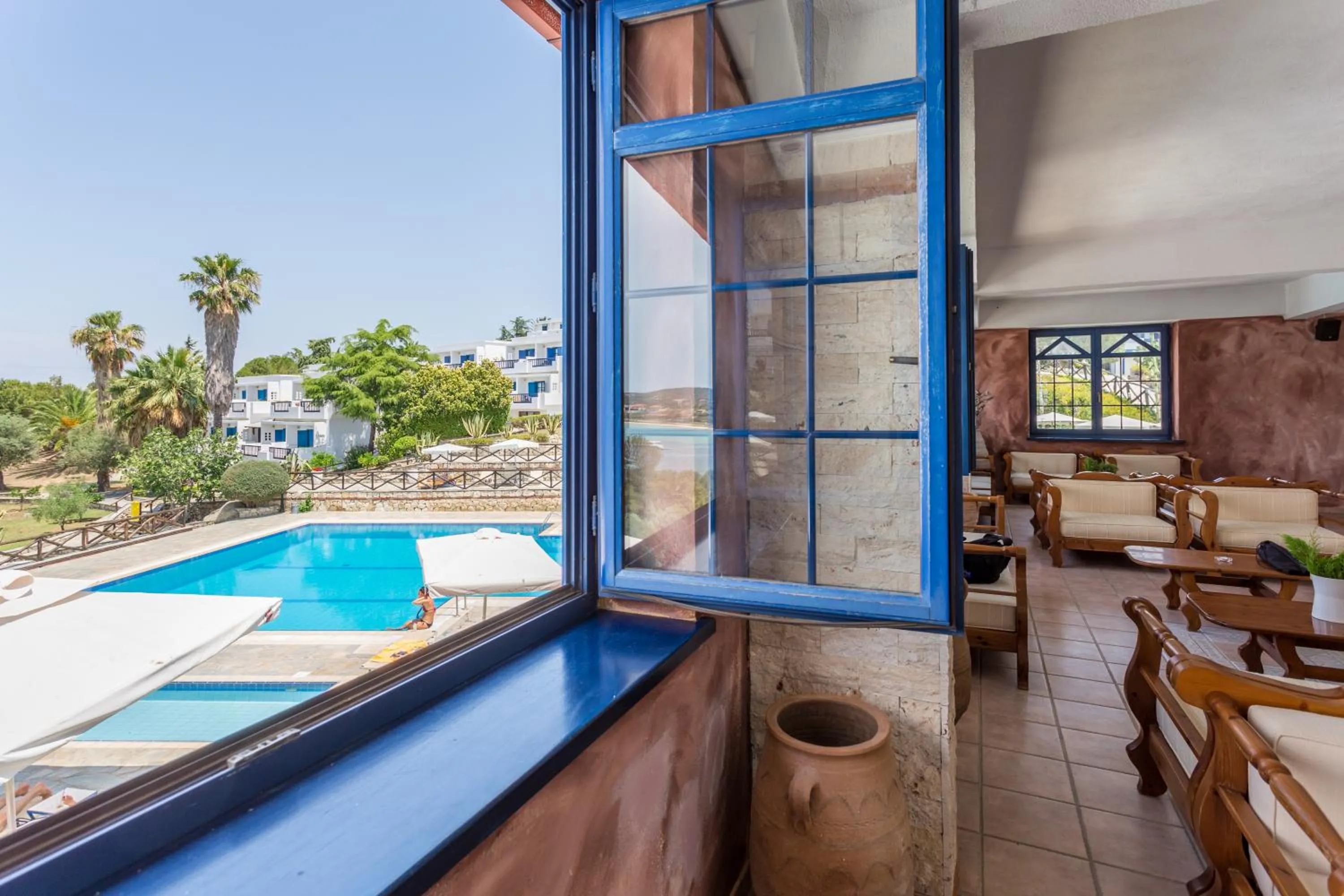 Lounge or bar in Agionissi Resort