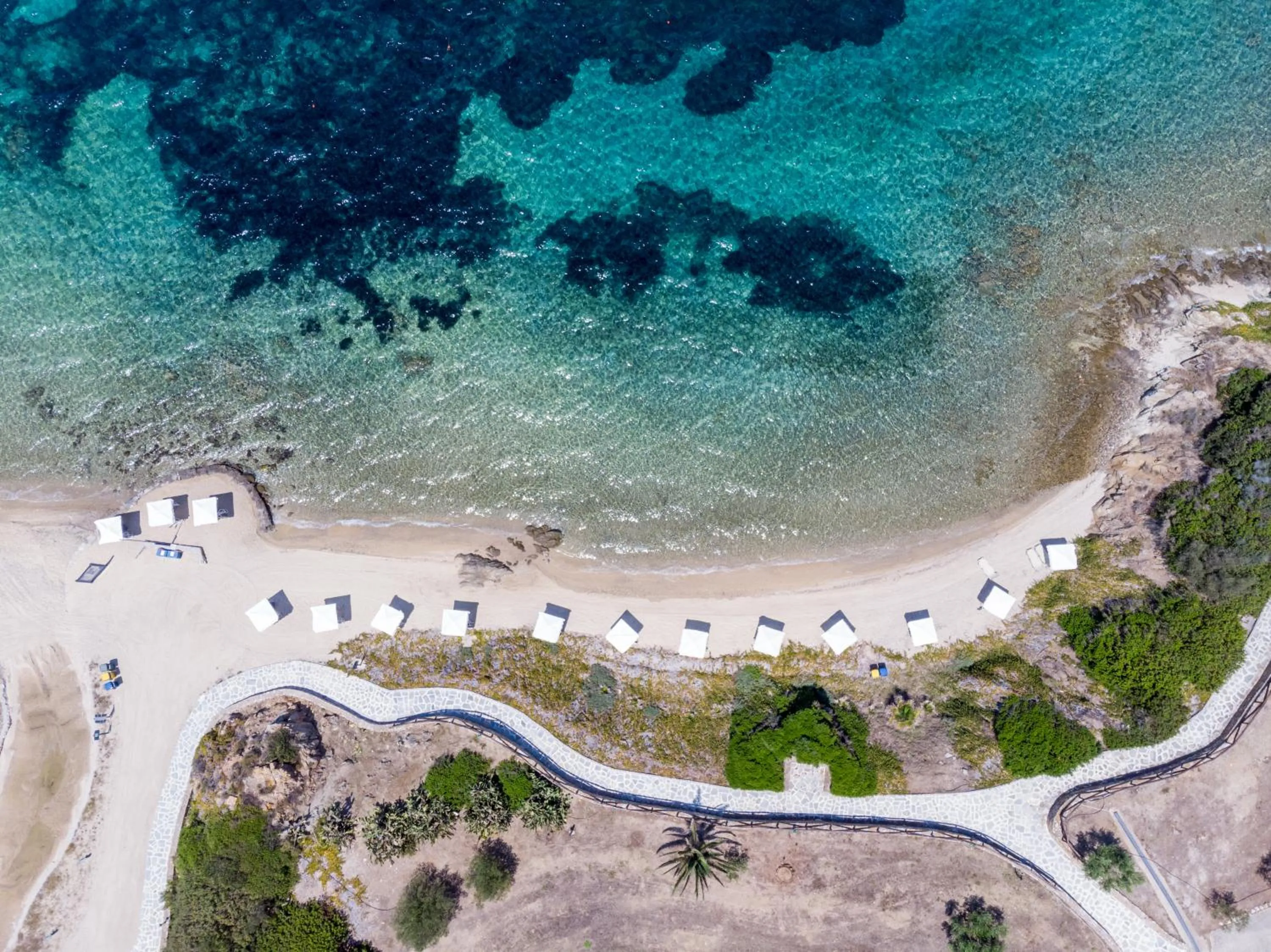 Beach in Agionissi Resort
