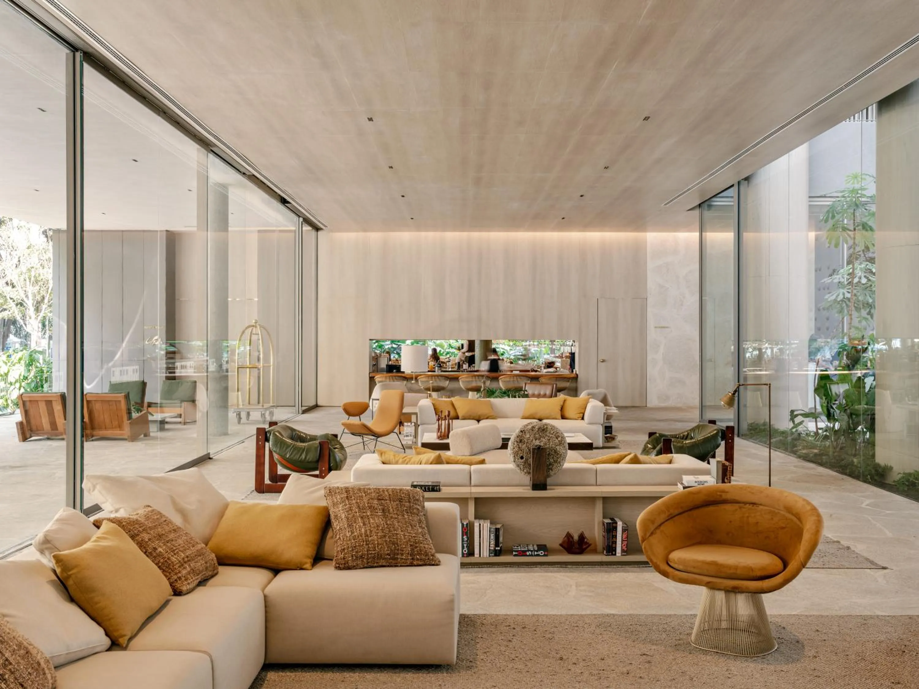 Seating area in Pulso Hotel Faria Lima