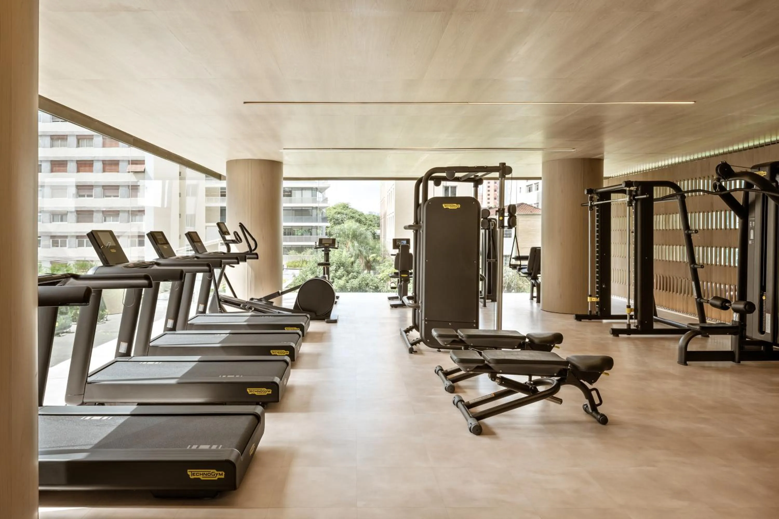 Fitness centre/facilities in Pulso Hotel Faria Lima