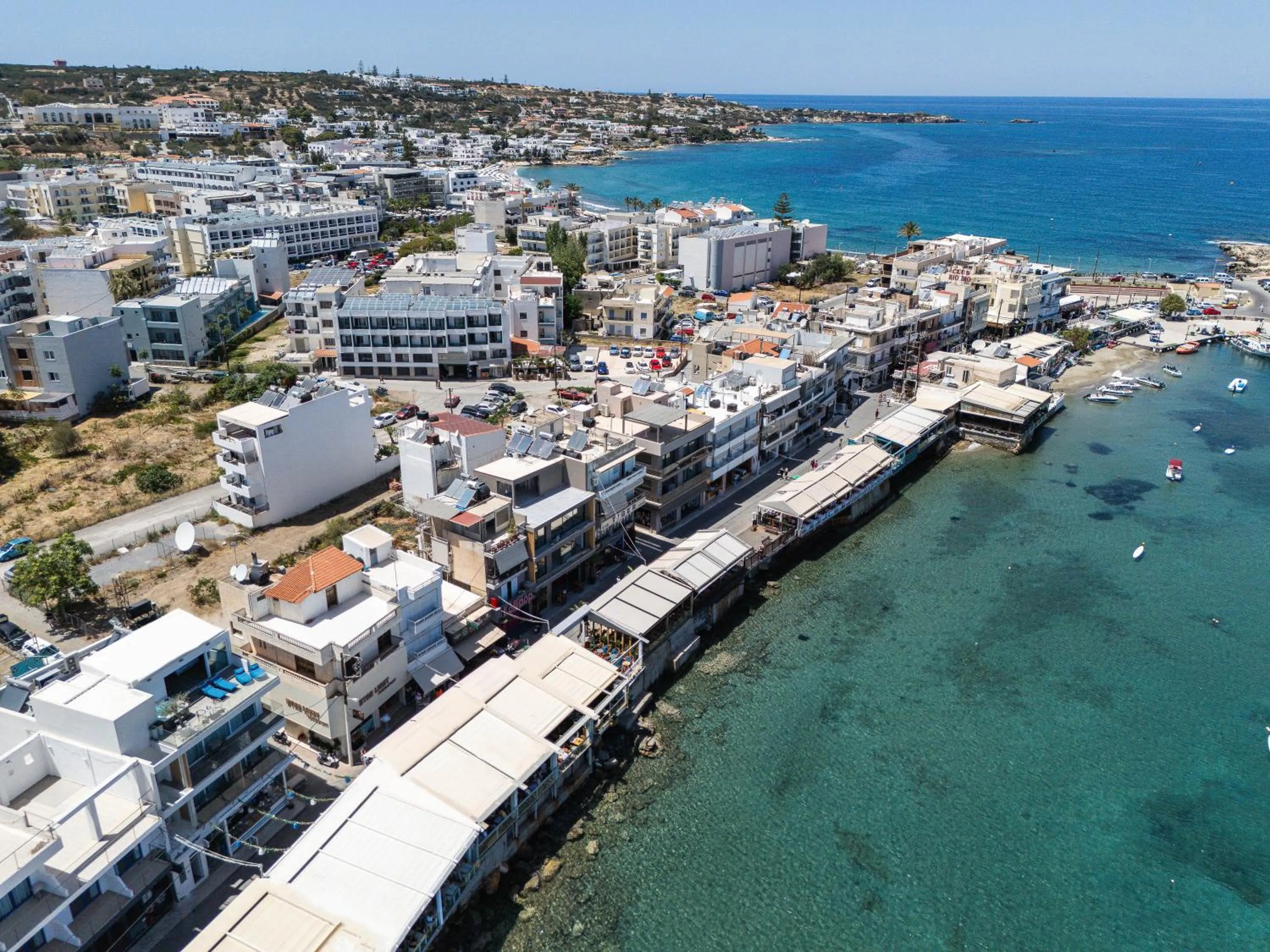 Bird's eye view in Skipper Beachfront Suites