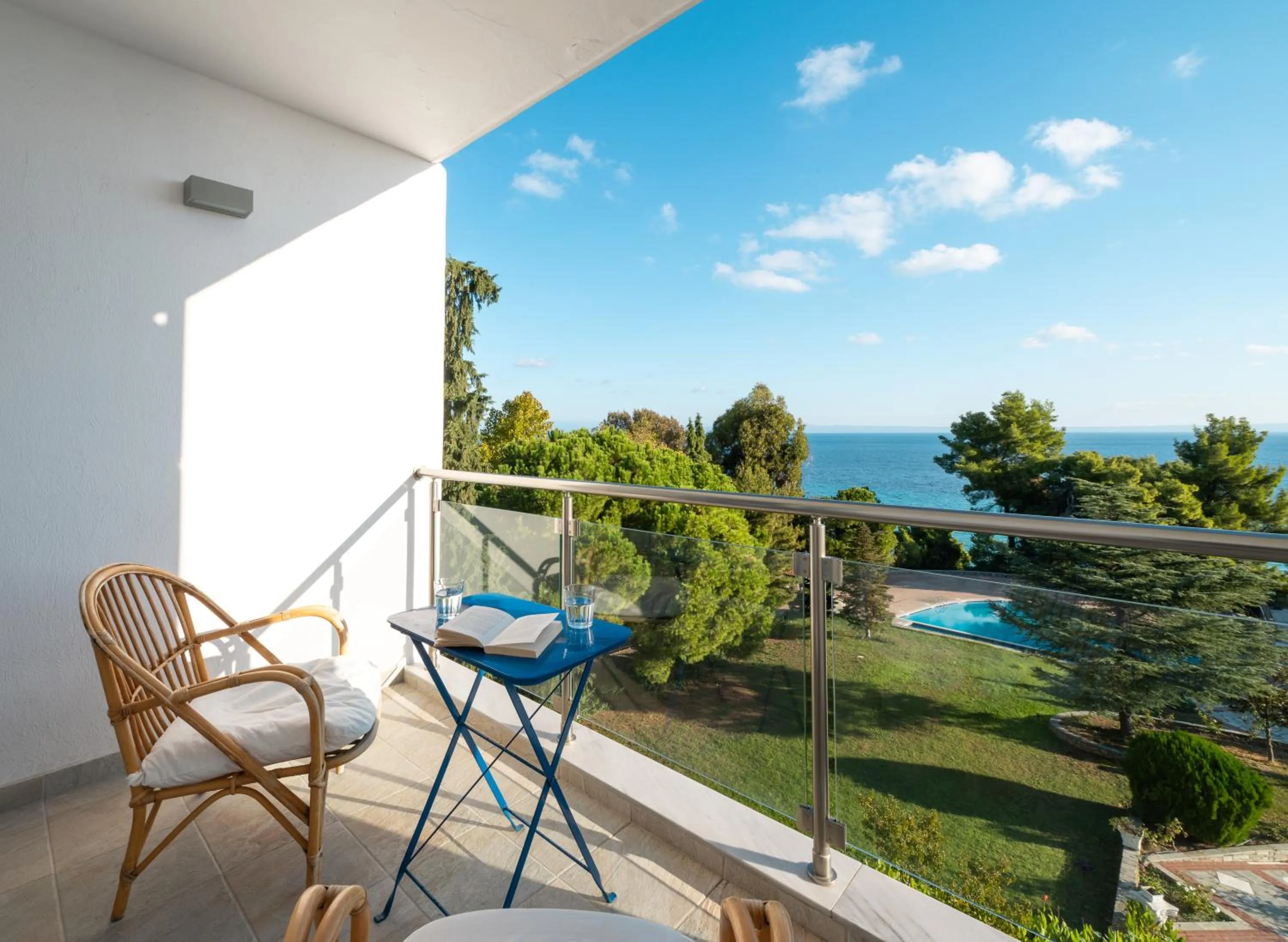 Sea view in Canvas by Mitsis Alexander the Great