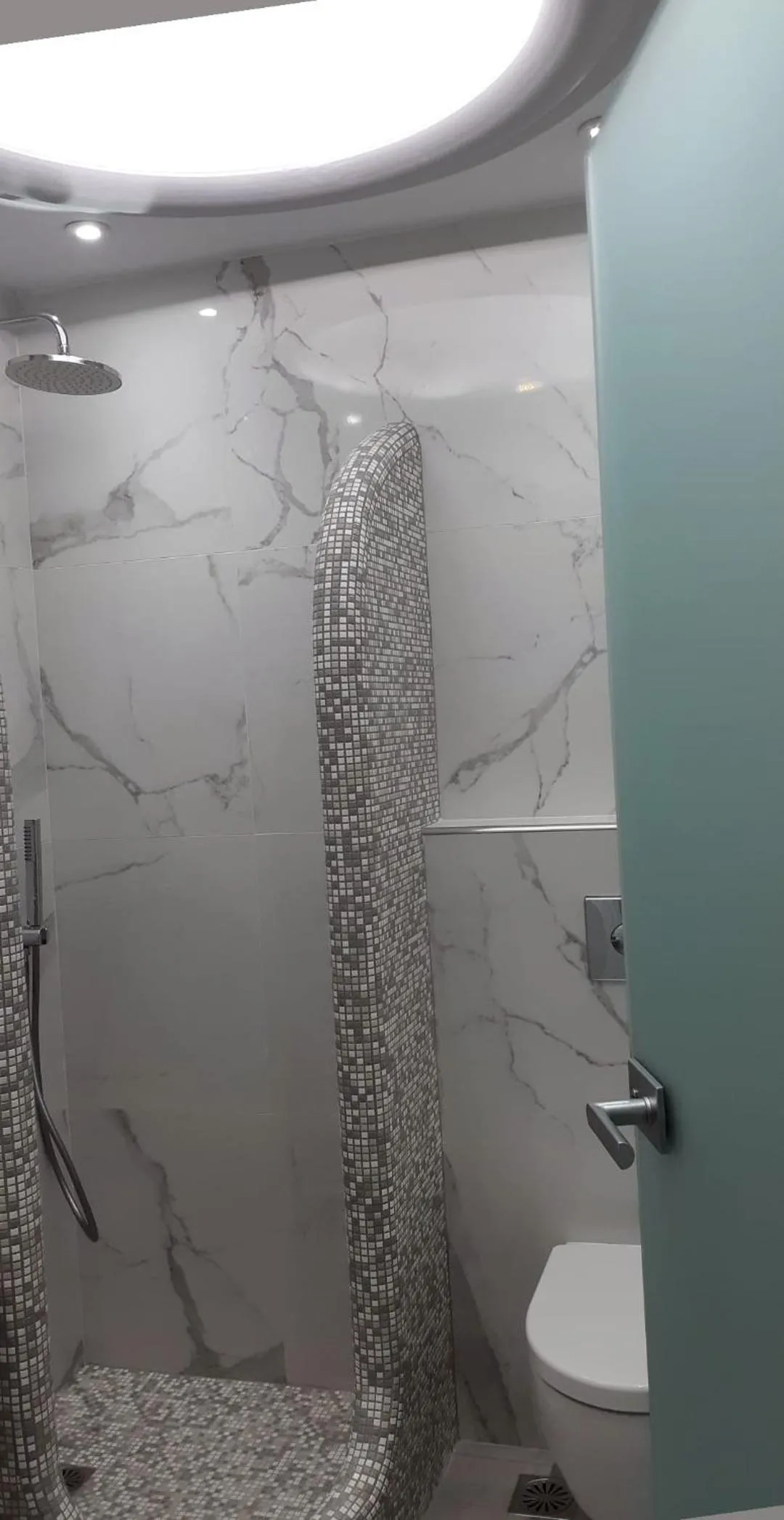 Shower in Emmanouela Studios & Villas