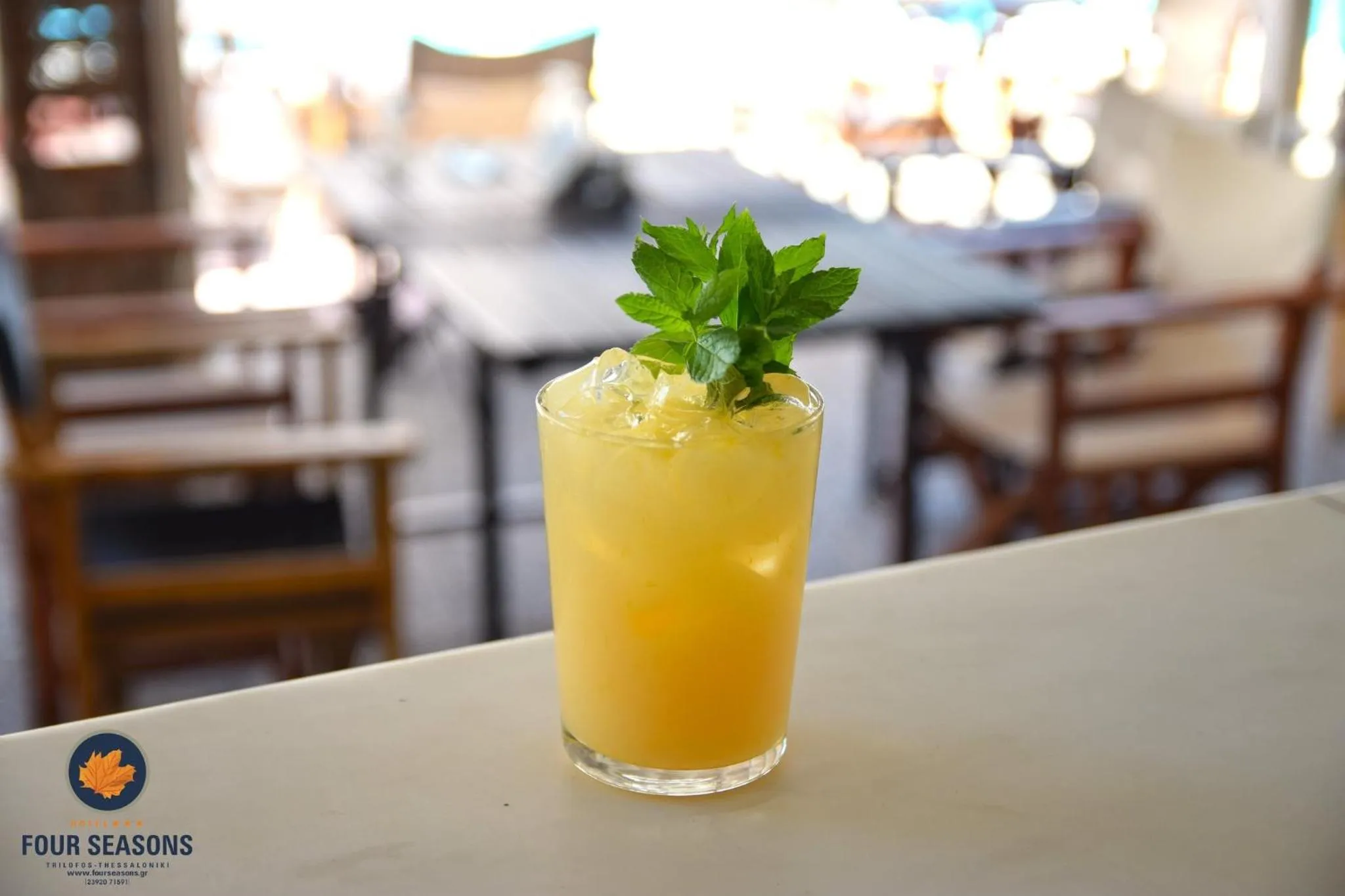 Drinks in Four Seasons Hotel