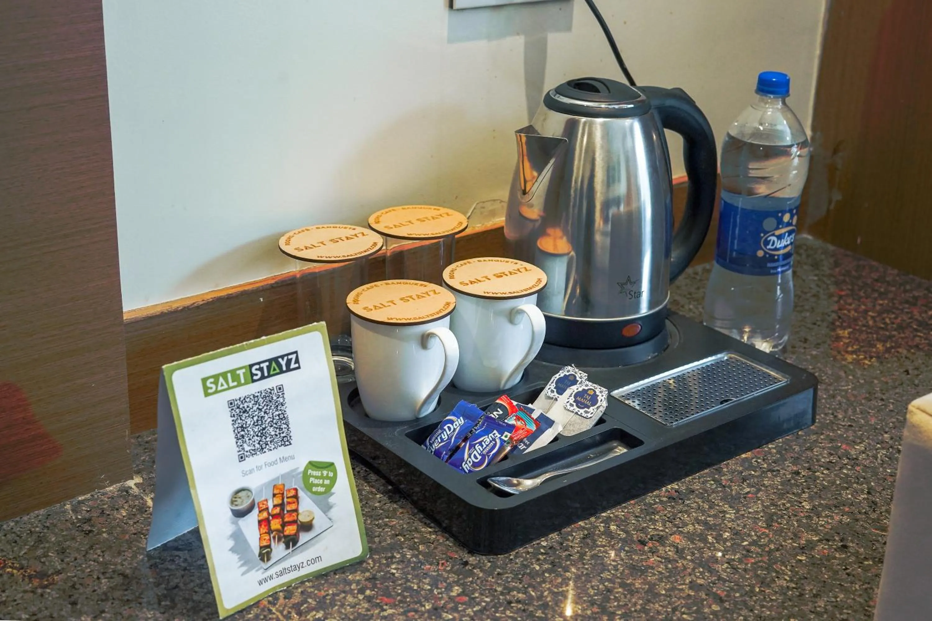 Coffee/tea facilities in Saltstayz Select - Unitech Cyber Park