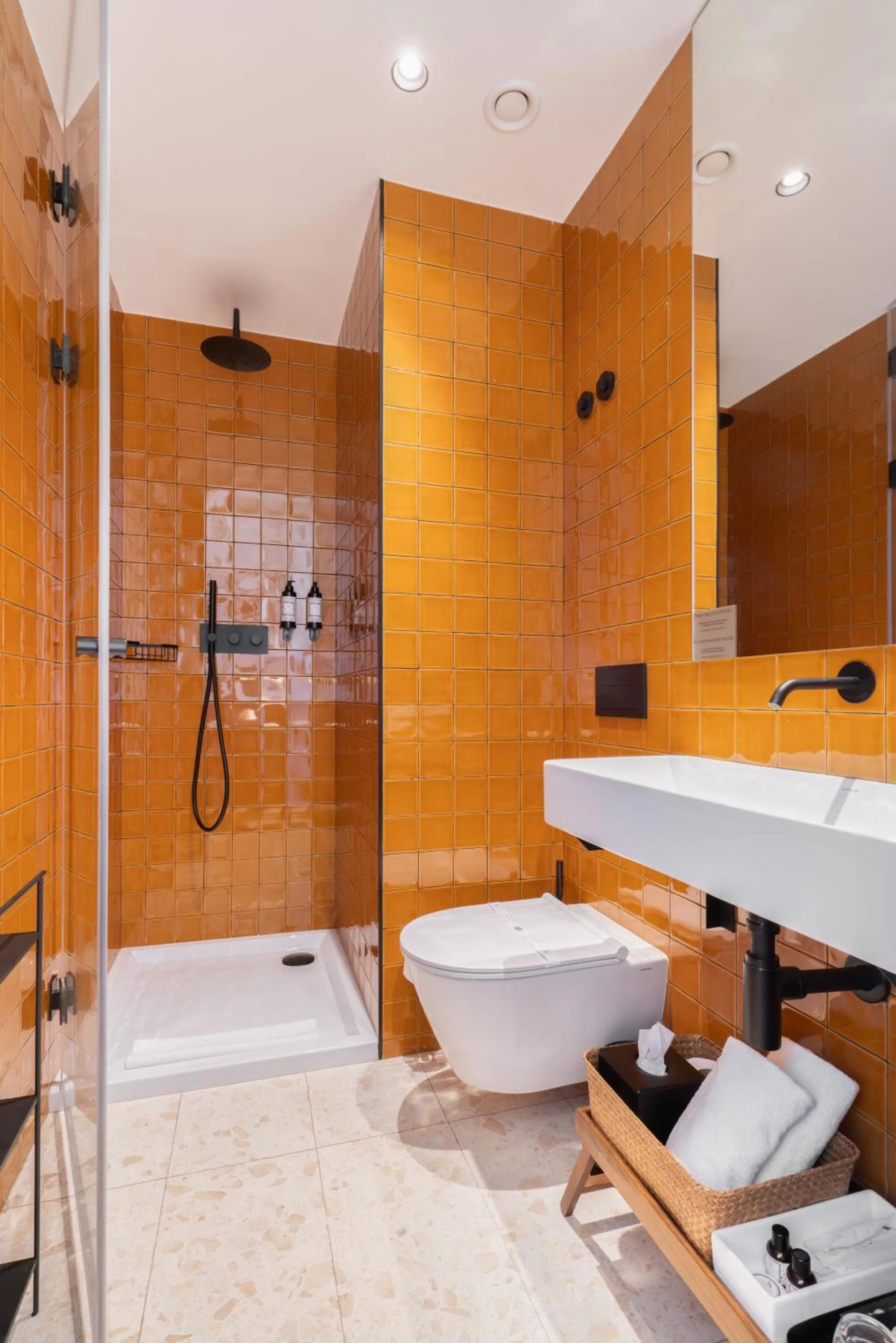 Bathroom in d'ALMA Boutique Hotel