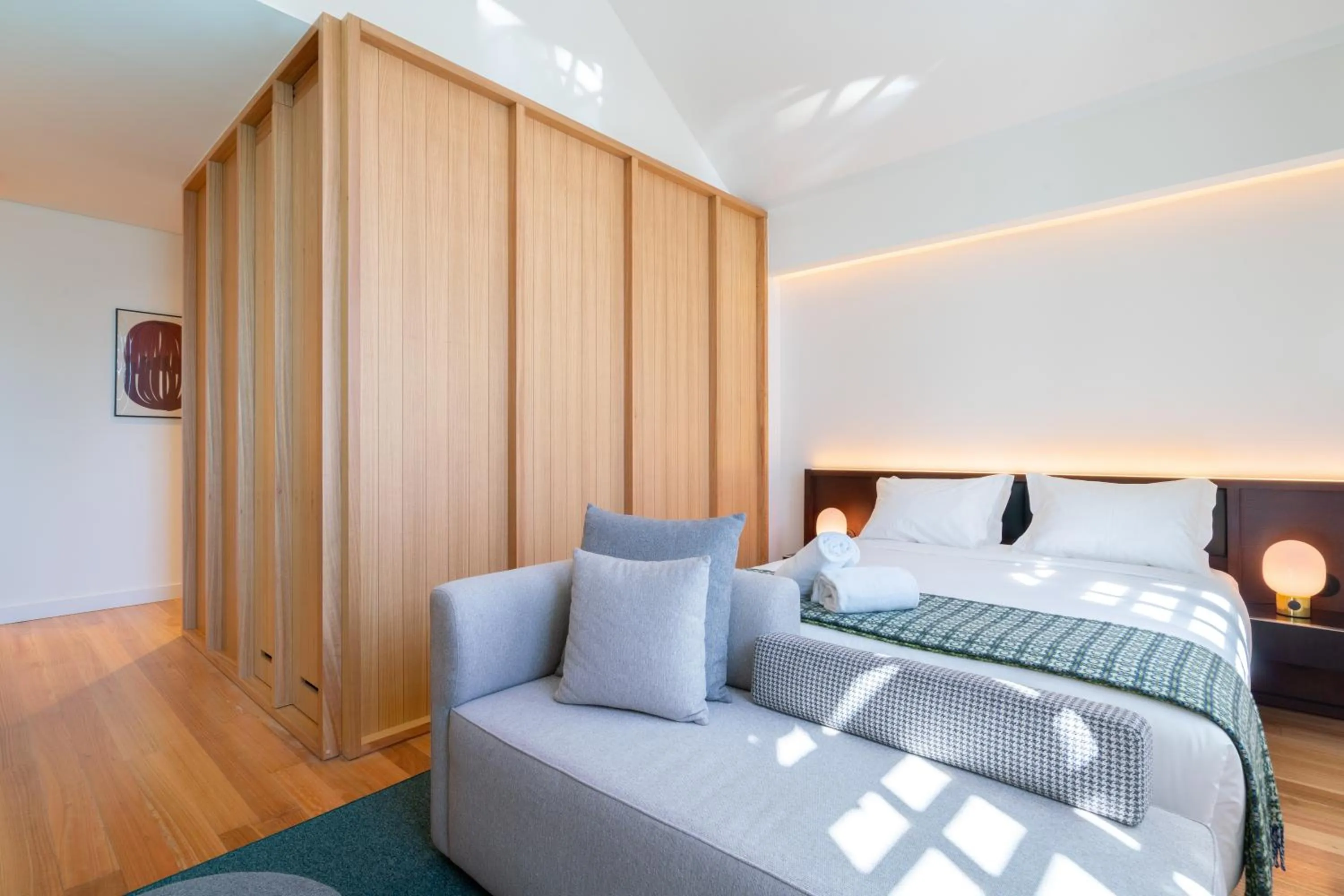 Bedroom in d'ALMA Boutique Hotel