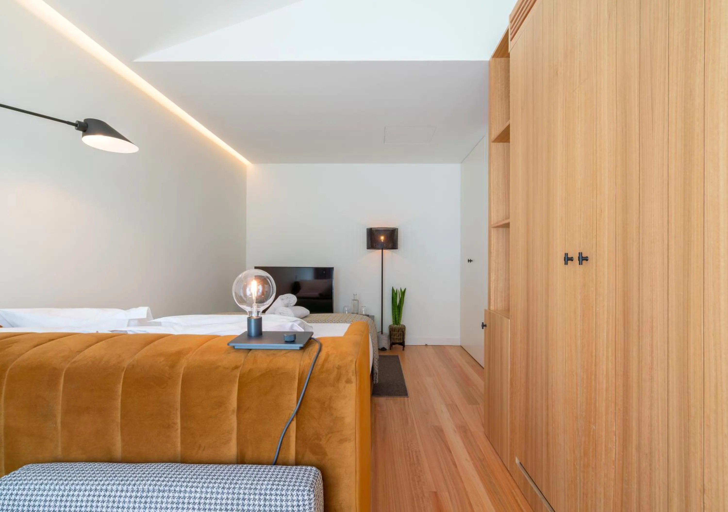 Bedroom in d'ALMA Boutique Hotel