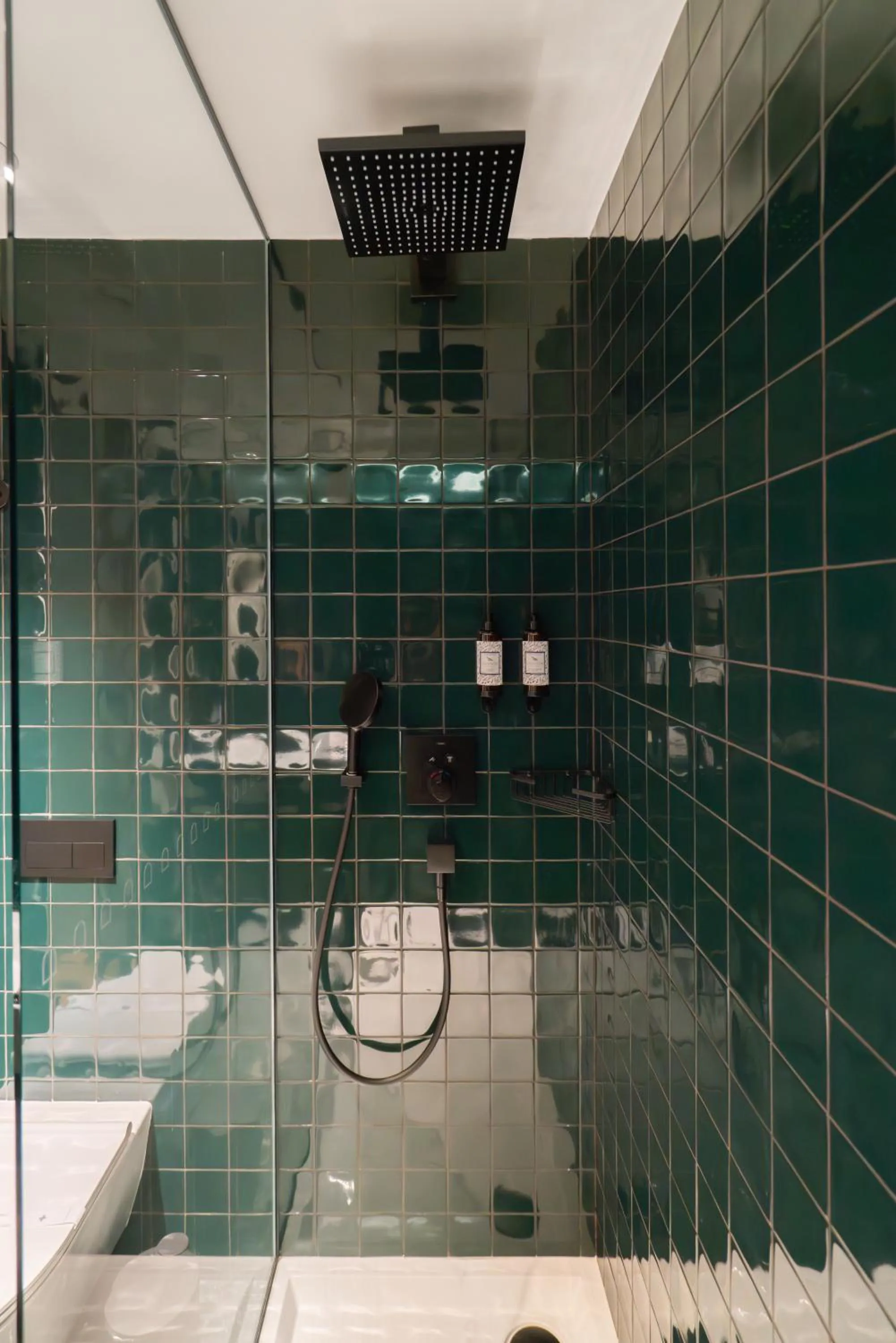 Shower in d'ALMA Boutique Hotel