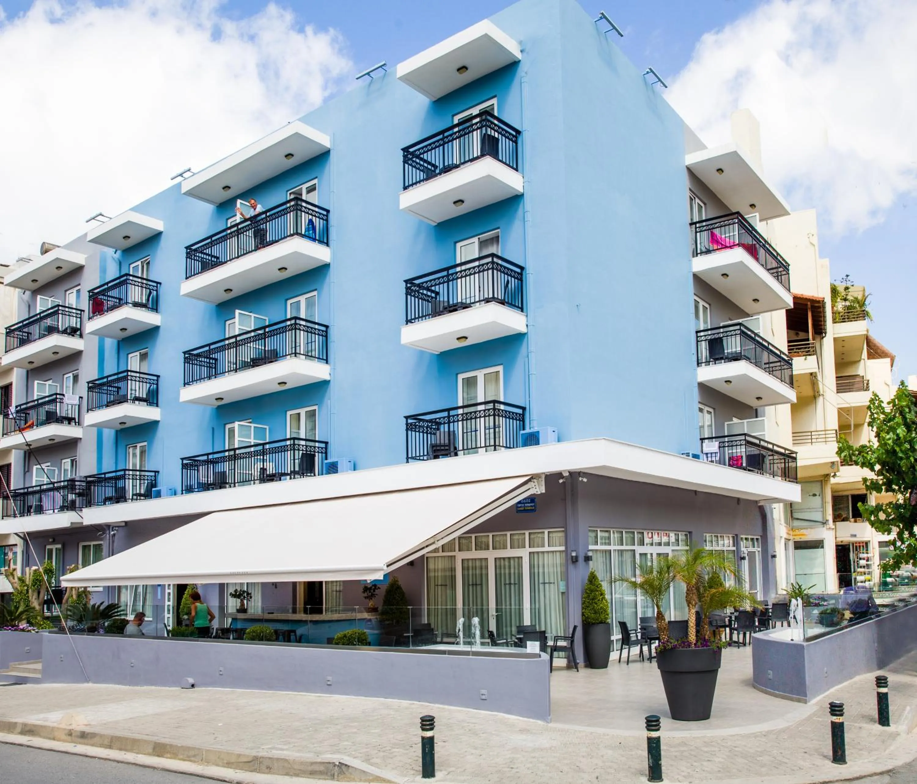 Facade/entrance in Astali Hotel