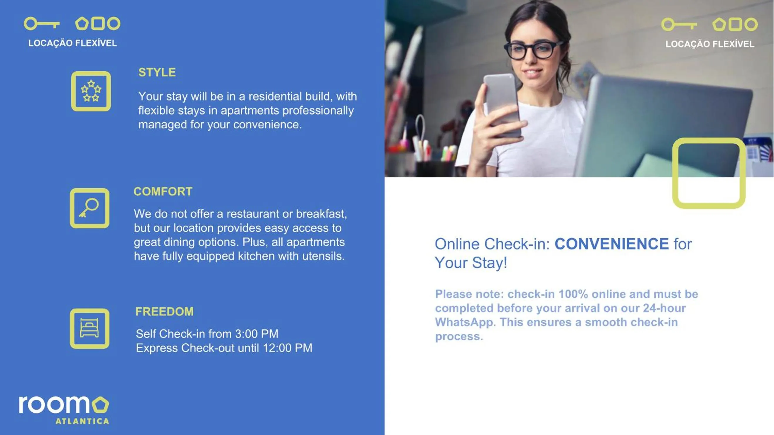 Text overlay in Roomo Etoile GeorgeV Jardins Residencial