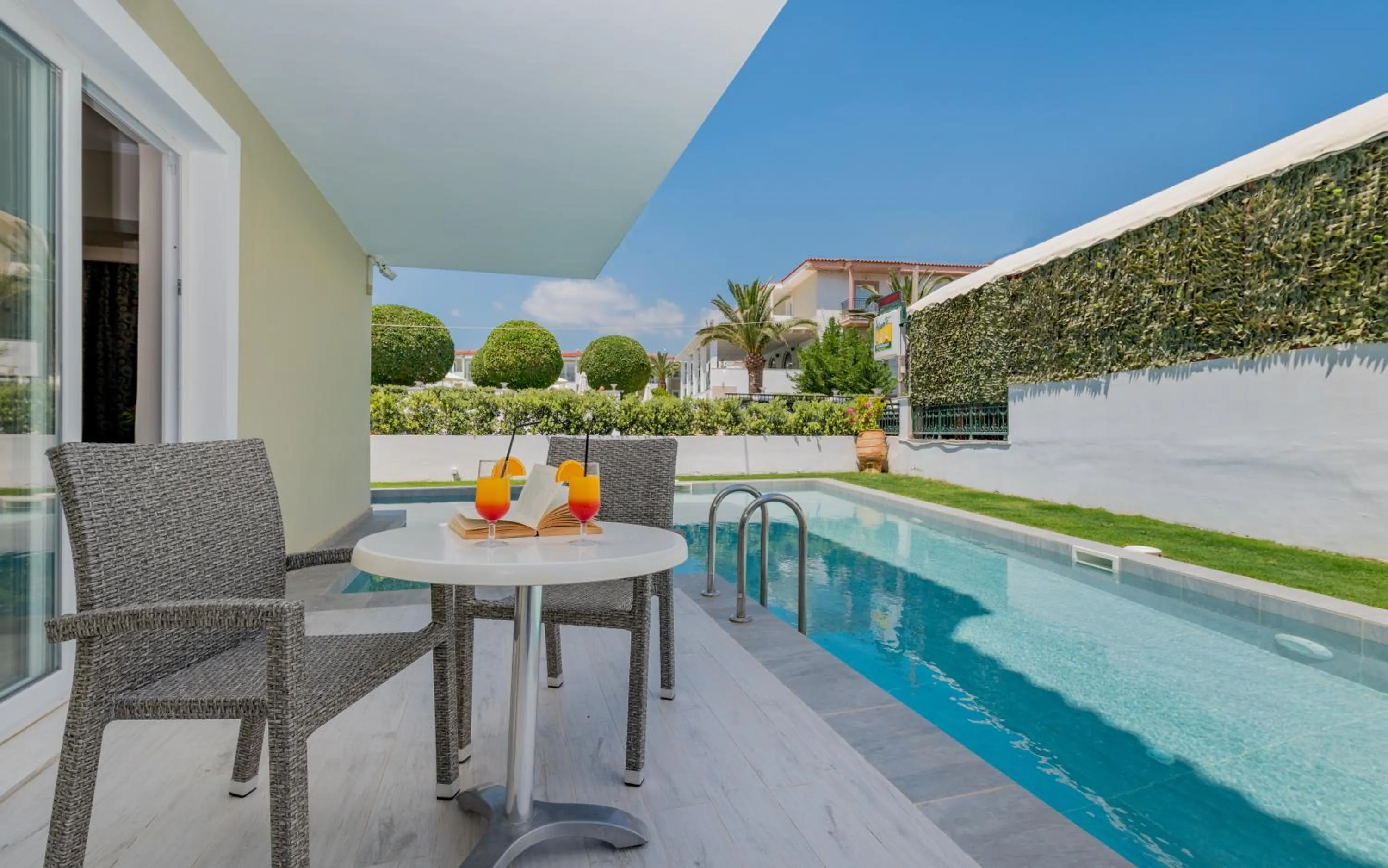 Patio in Zante Park Resort & Spa BW Premier Collection