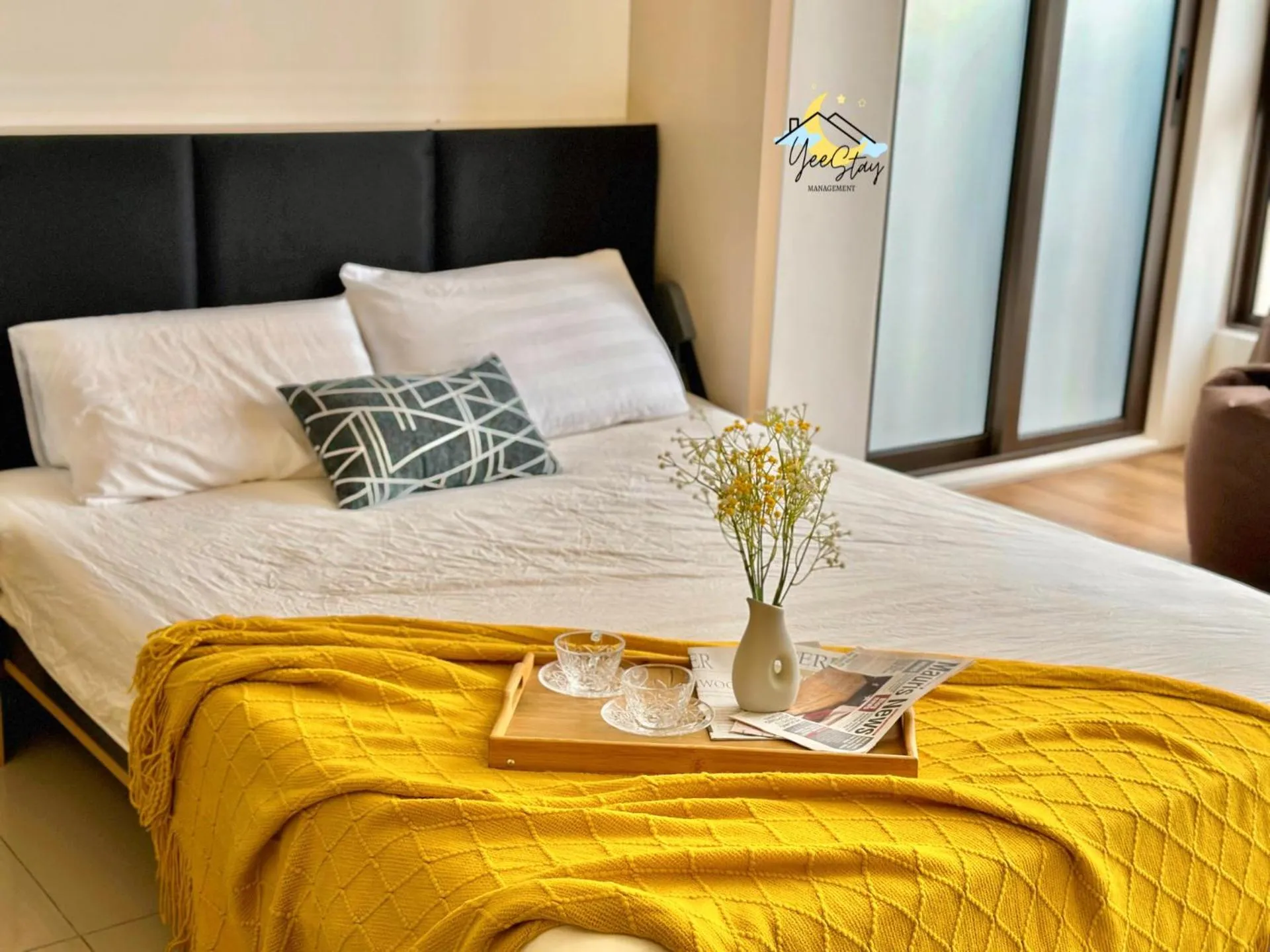 Bed in SeaView PoolView CityView BaliResidence Video game 5minJonker