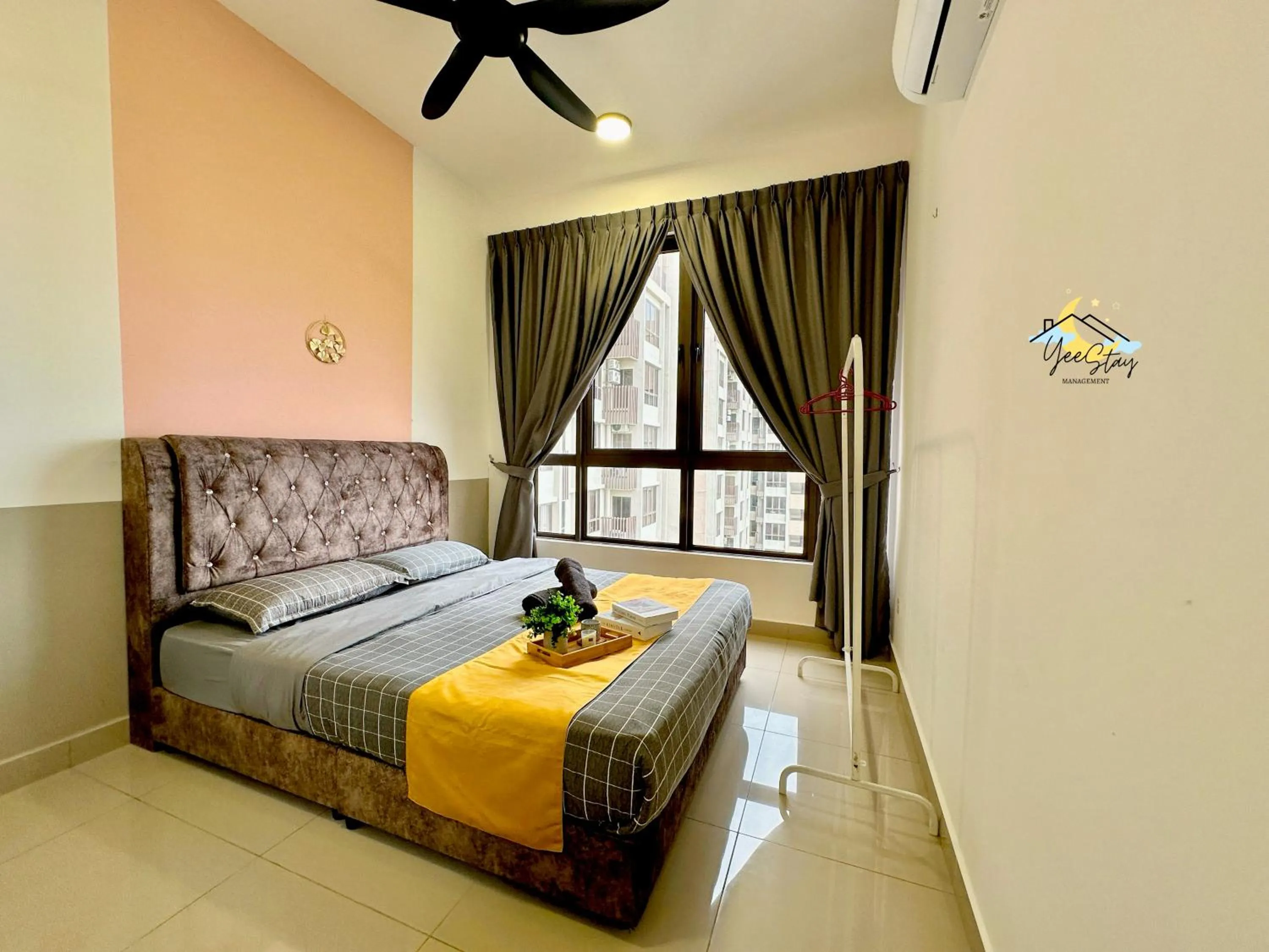 Bed in SeaView PoolView CityView BaliResidence Video game 5minJonker