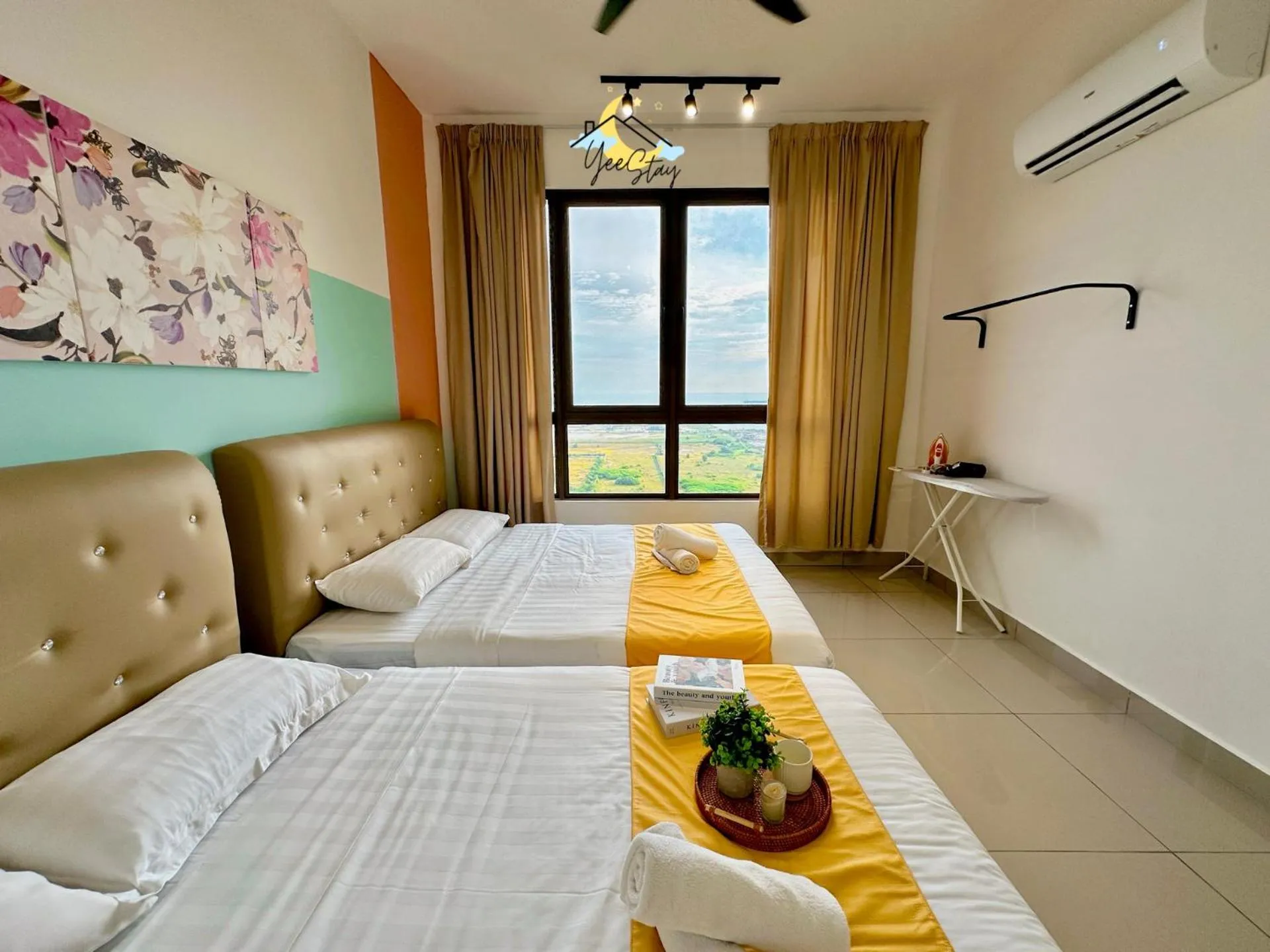 Bed in SeaView PoolView CityView BaliResidence Video game 5minJonker