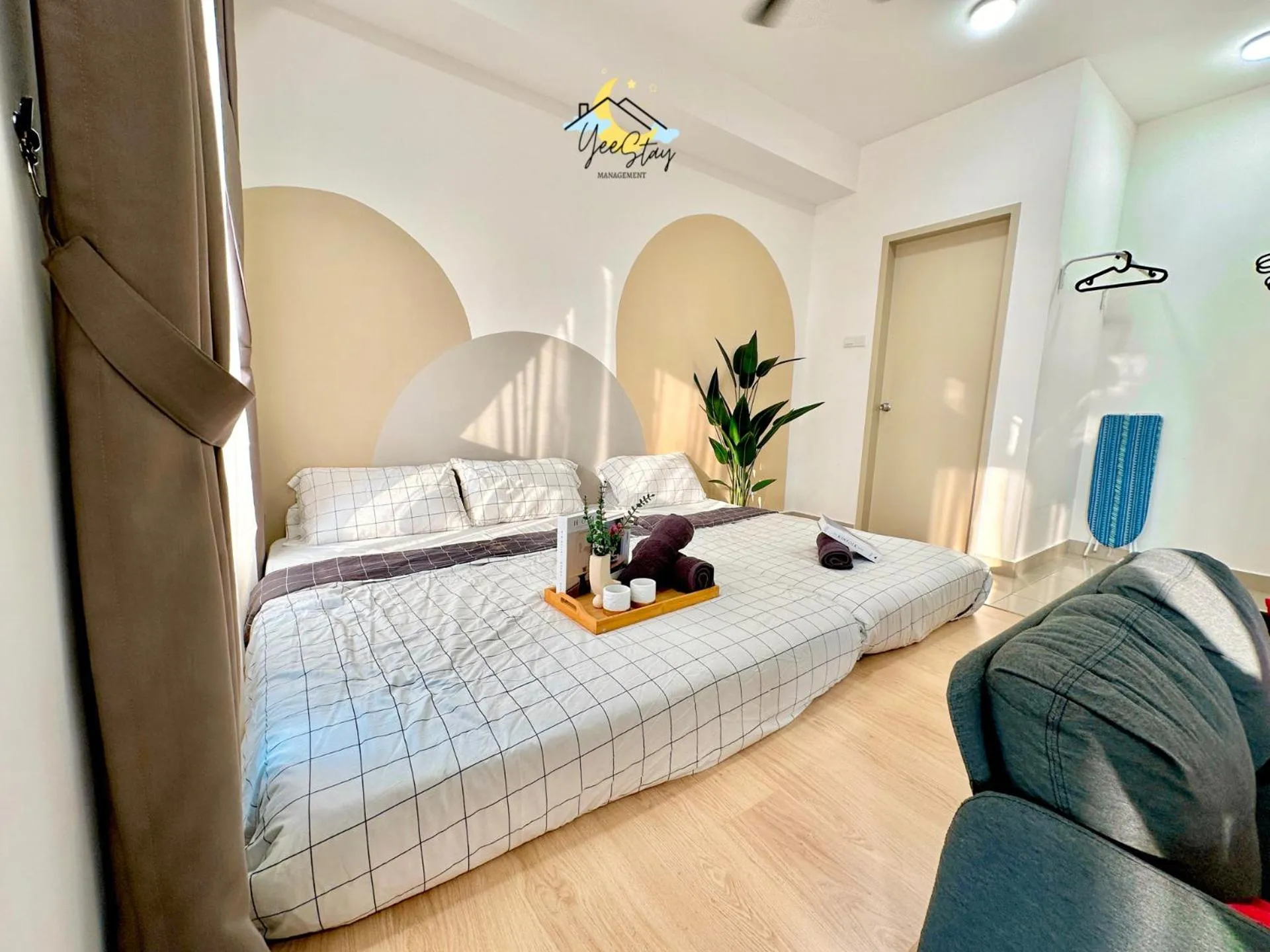 Bed in SeaView PoolView CityView BaliResidence Video game 5minJonker