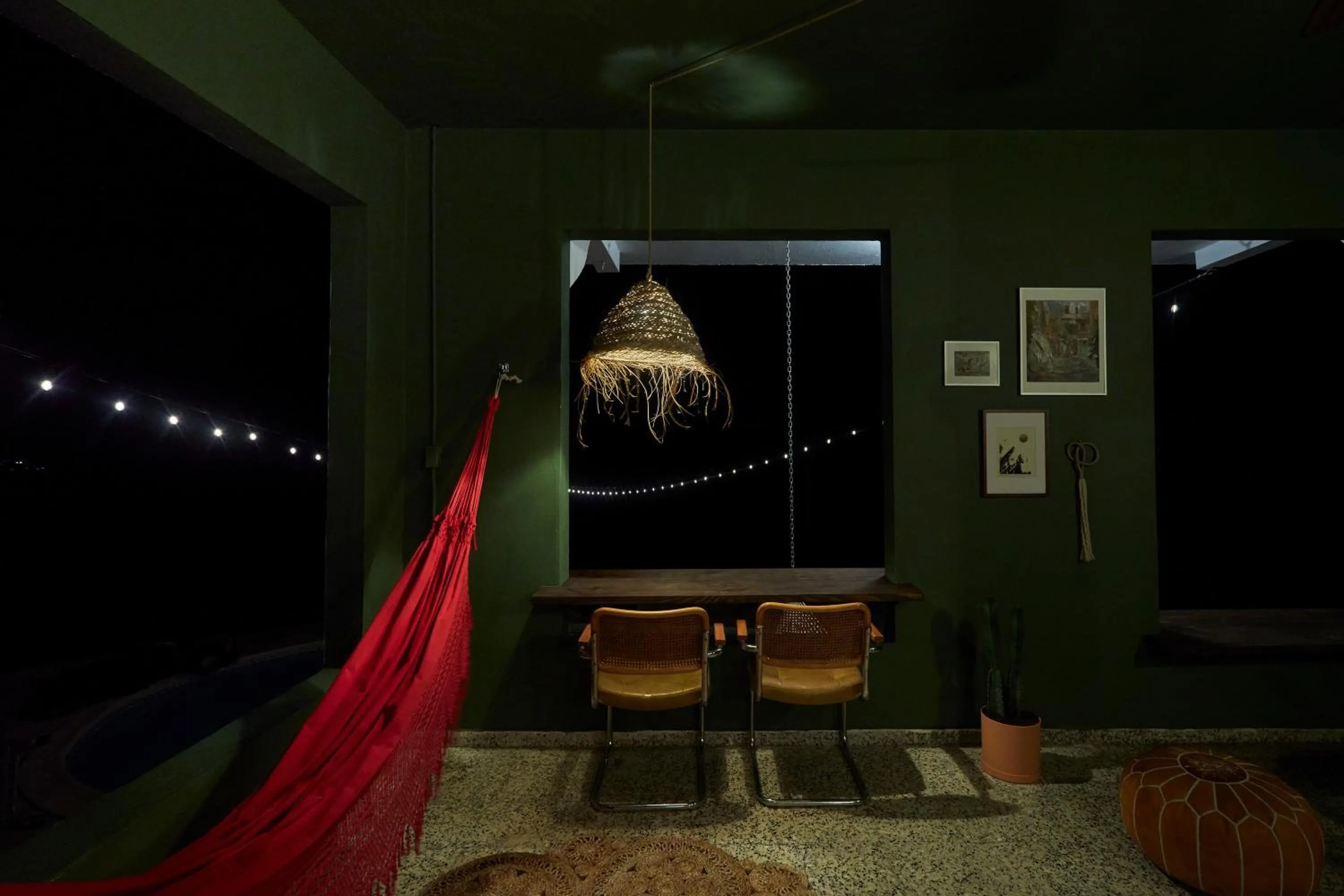 Night in WALD HAUS by DW