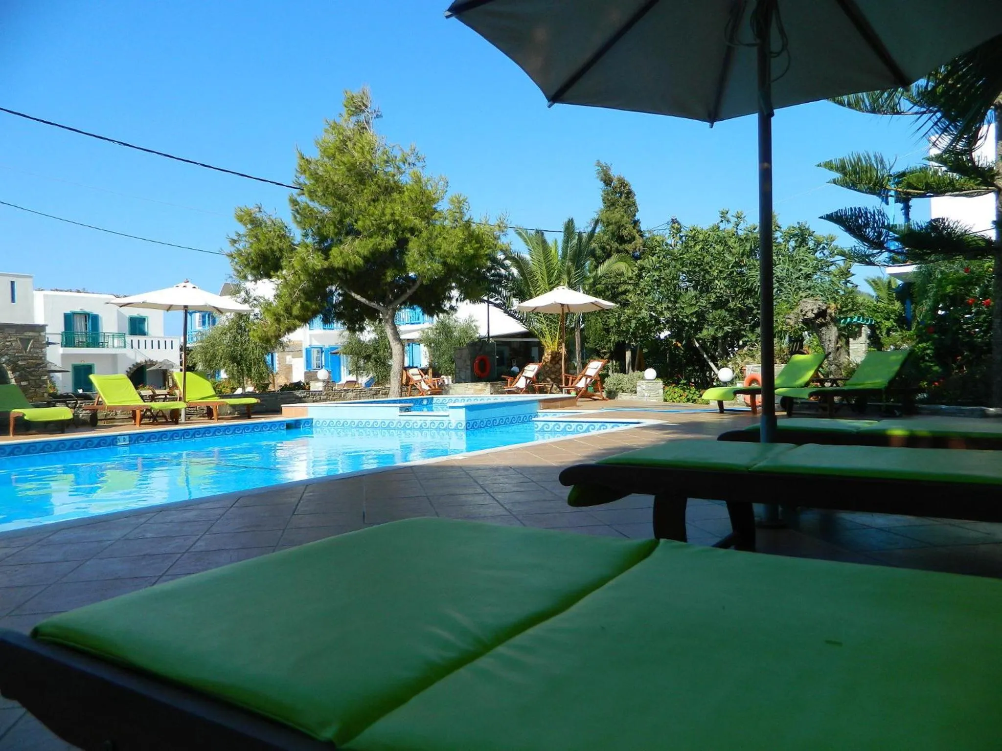 Swimming pool in Ioanna Apartments