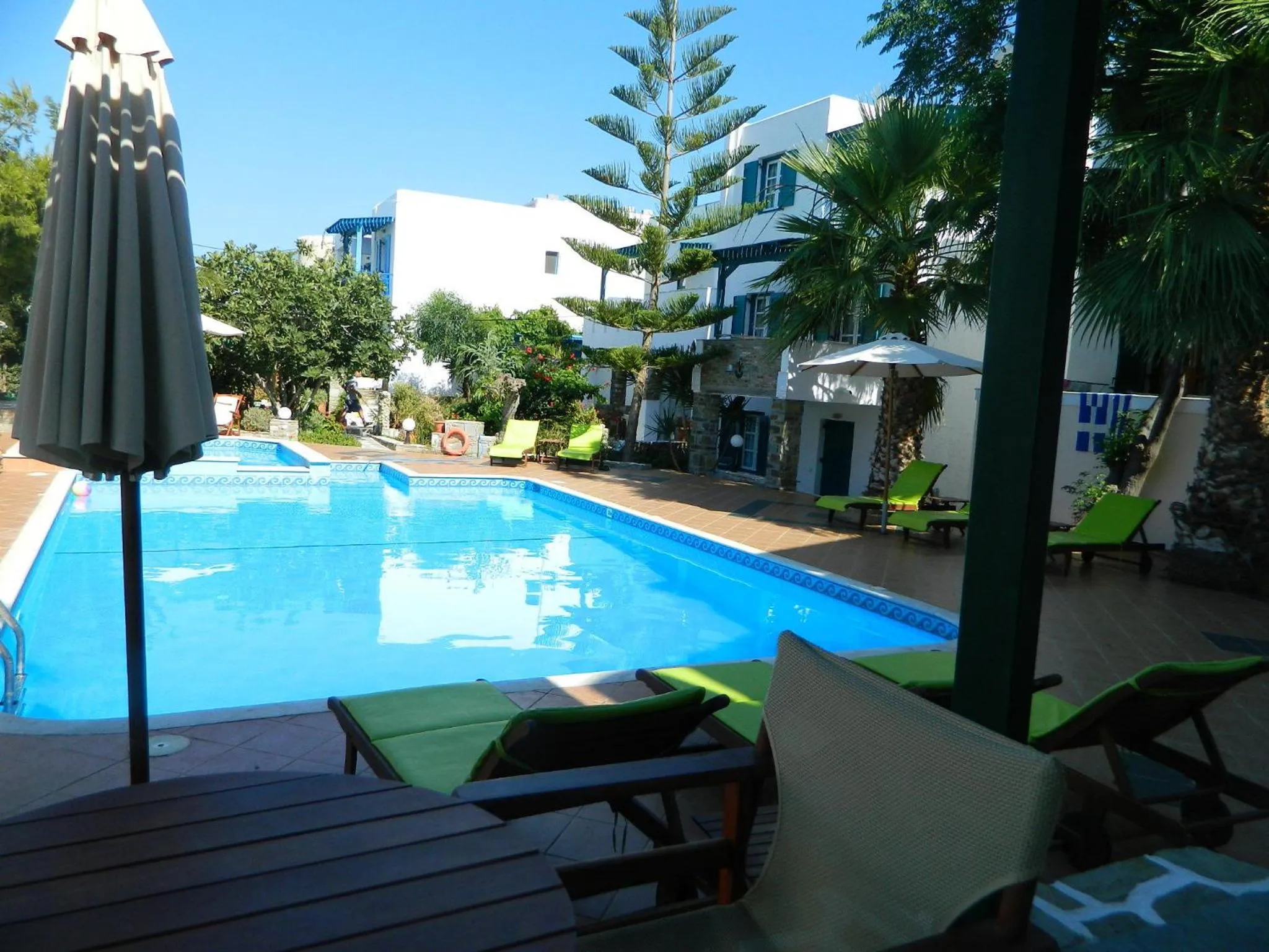 Swimming pool in Ioanna Apartments