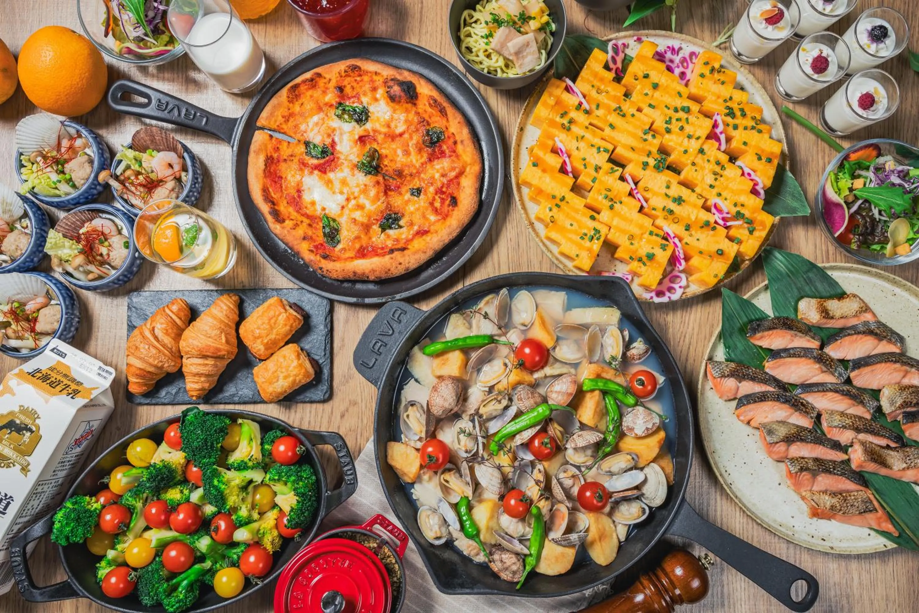 Breakfast in La'gent Stay Shin Sapporo