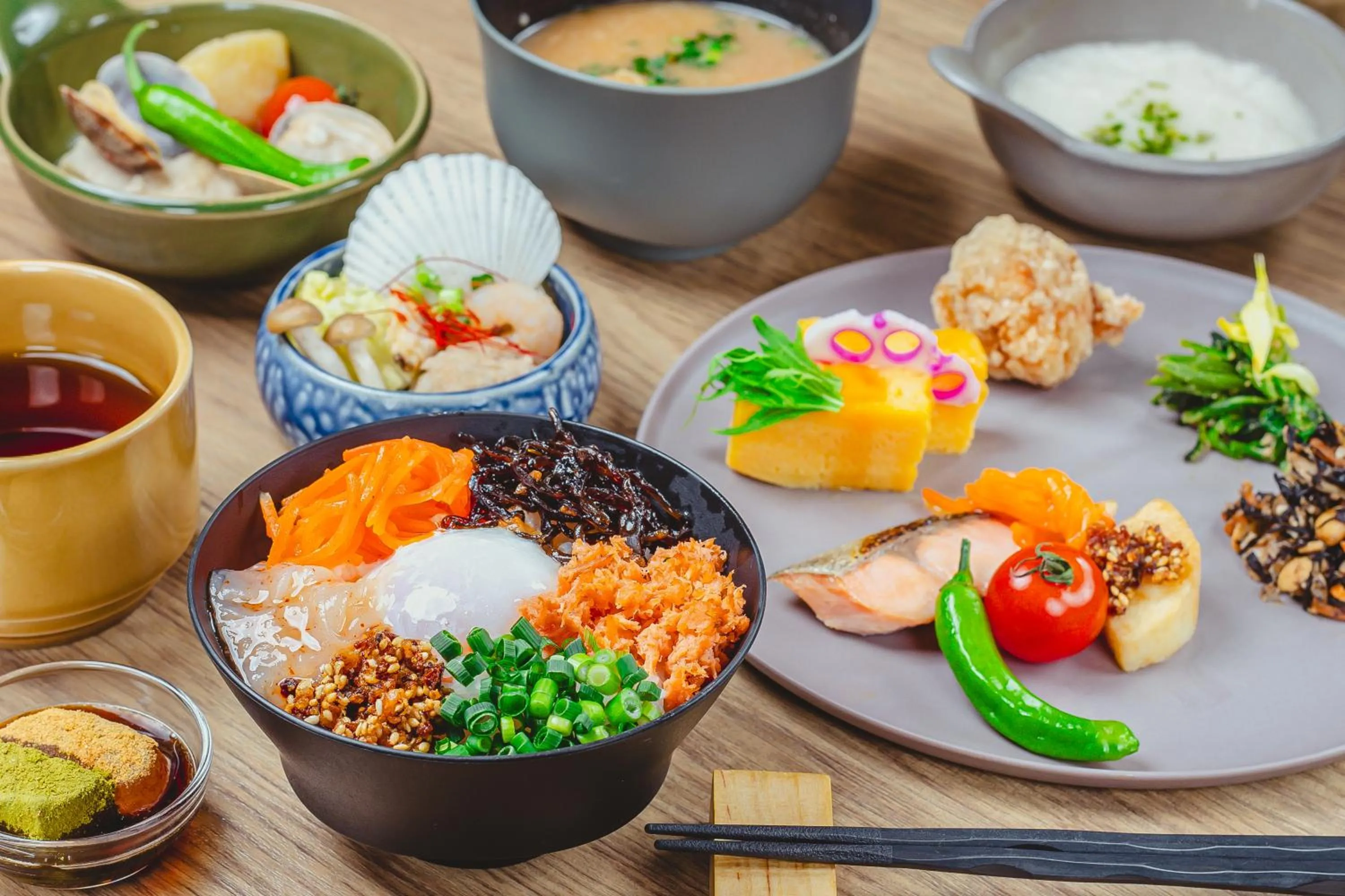 Breakfast in La'gent Stay Shin Sapporo