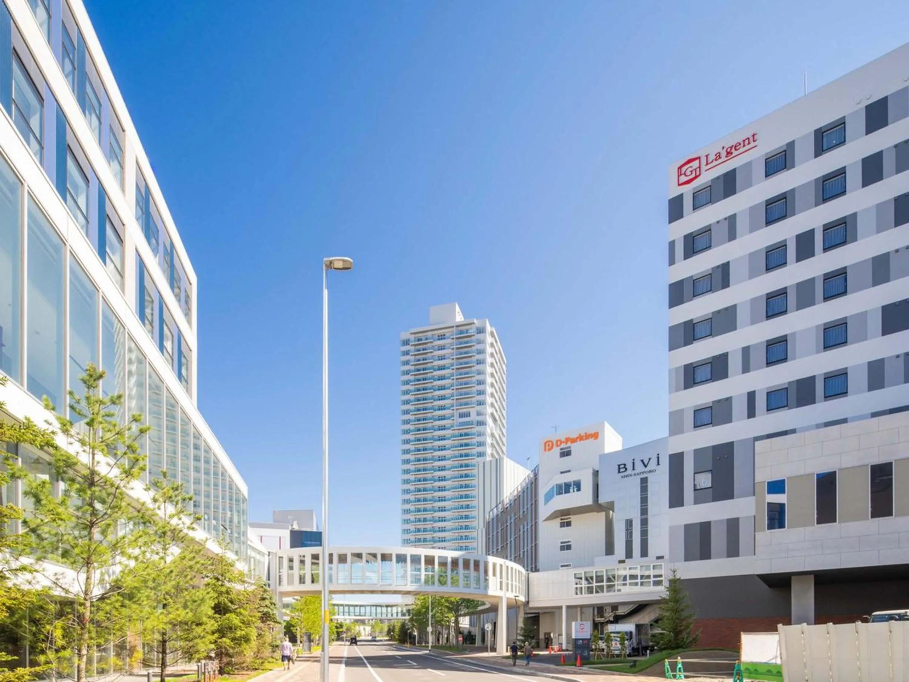 Property building in La'gent Stay Shin Sapporo