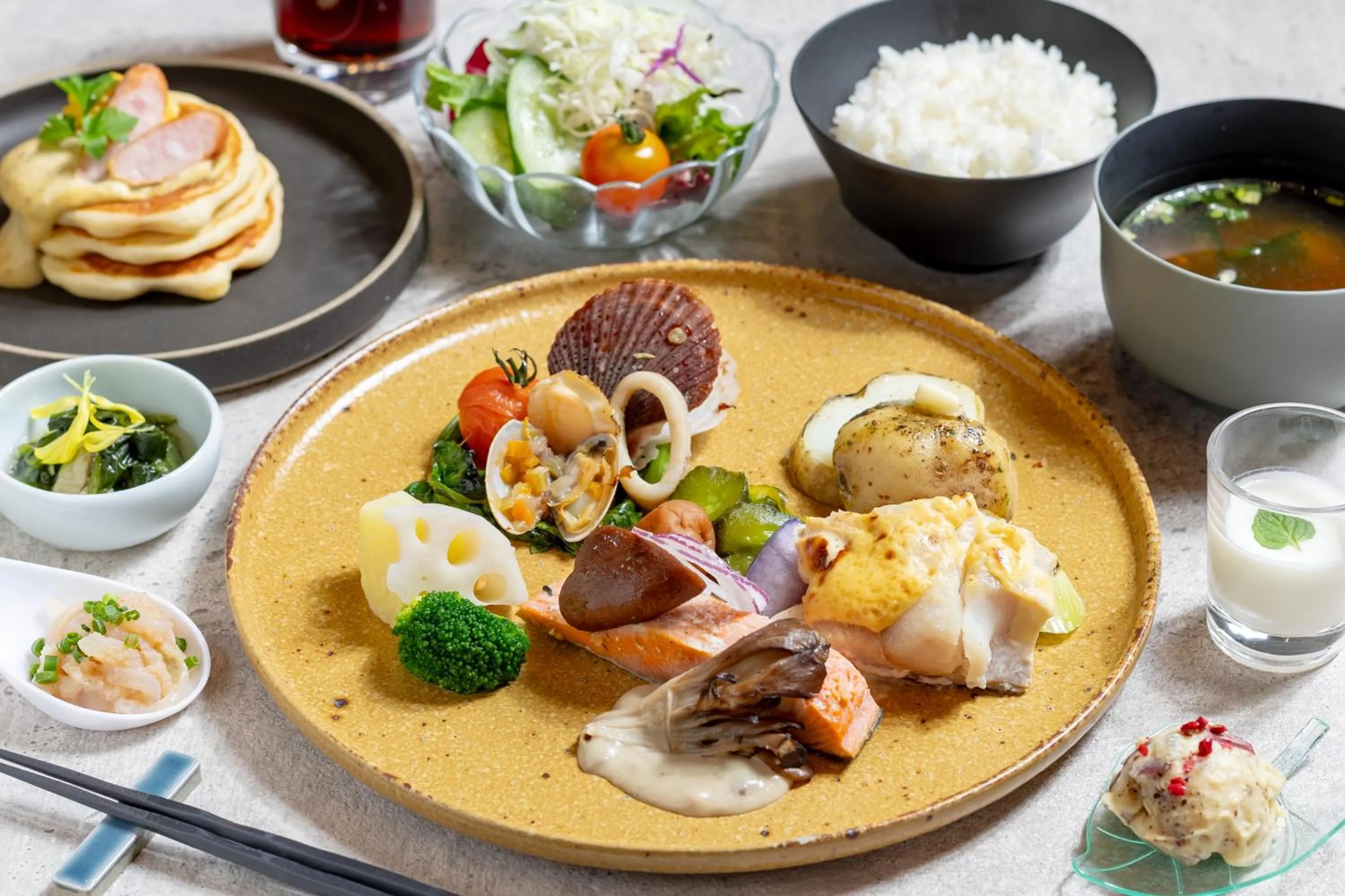 Breakfast in La'gent Stay Shin Sapporo