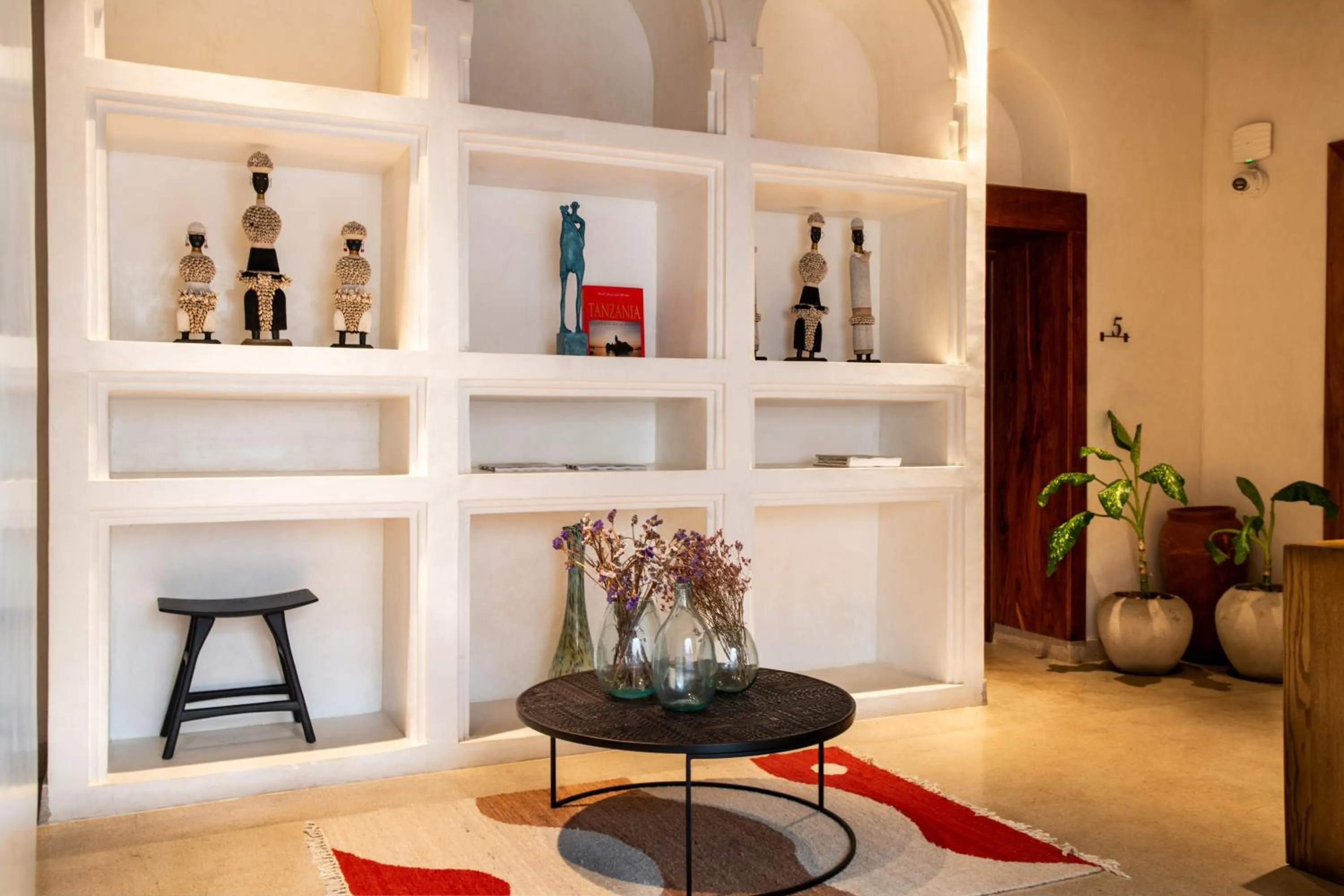 Decorative detail in The Neela Boutique Hotel Stone Town