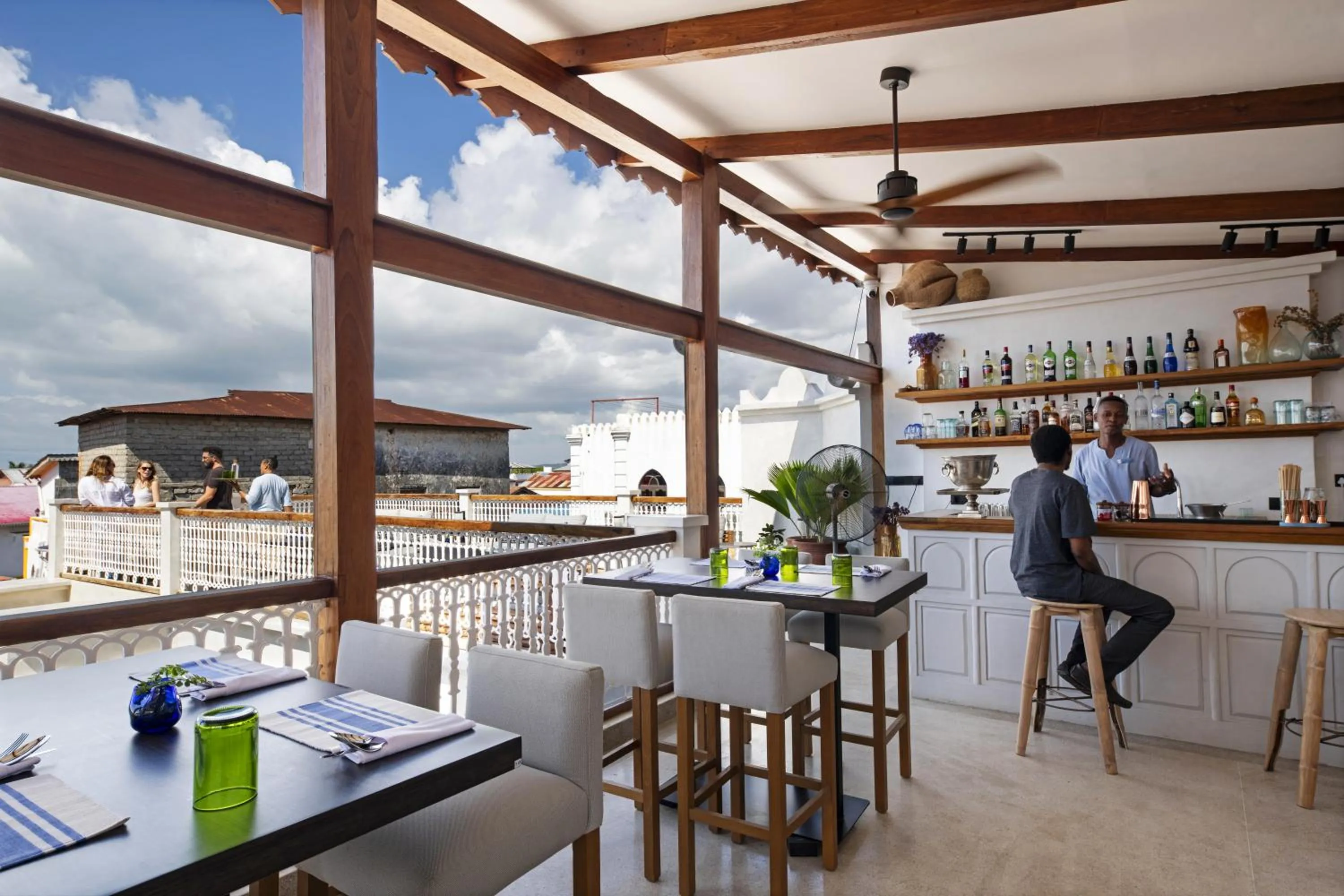 Restaurant/places to eat in The Neela Boutique Hotel Stone Town