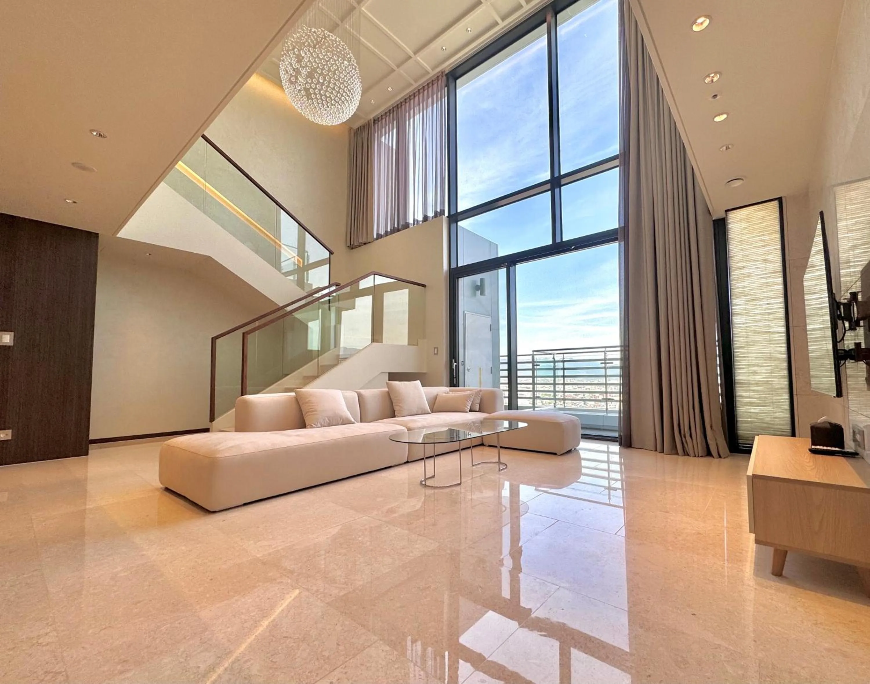 Living room in UH FLAT Signature DAEGU