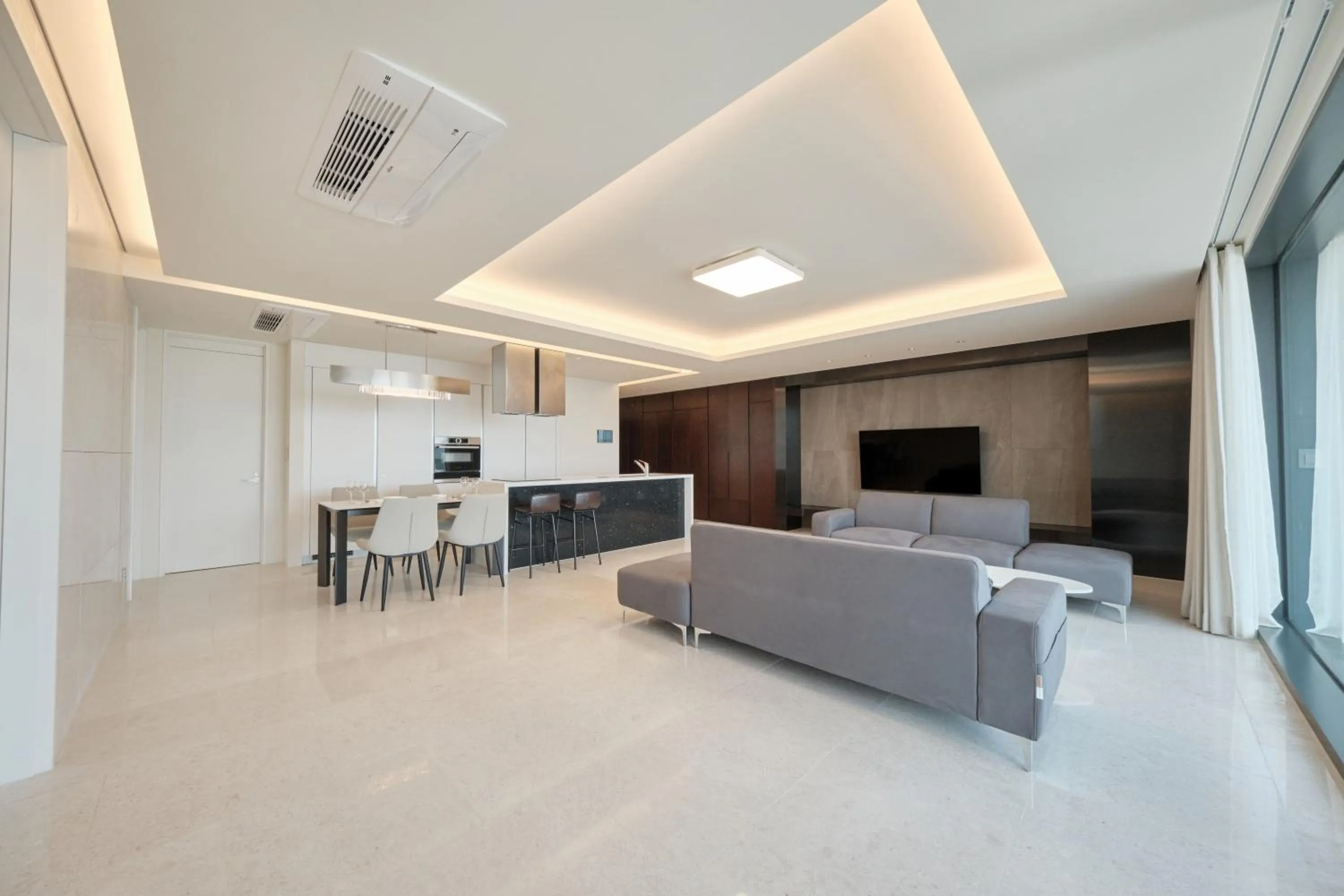 Living room in UH FLAT Signature DAEGU