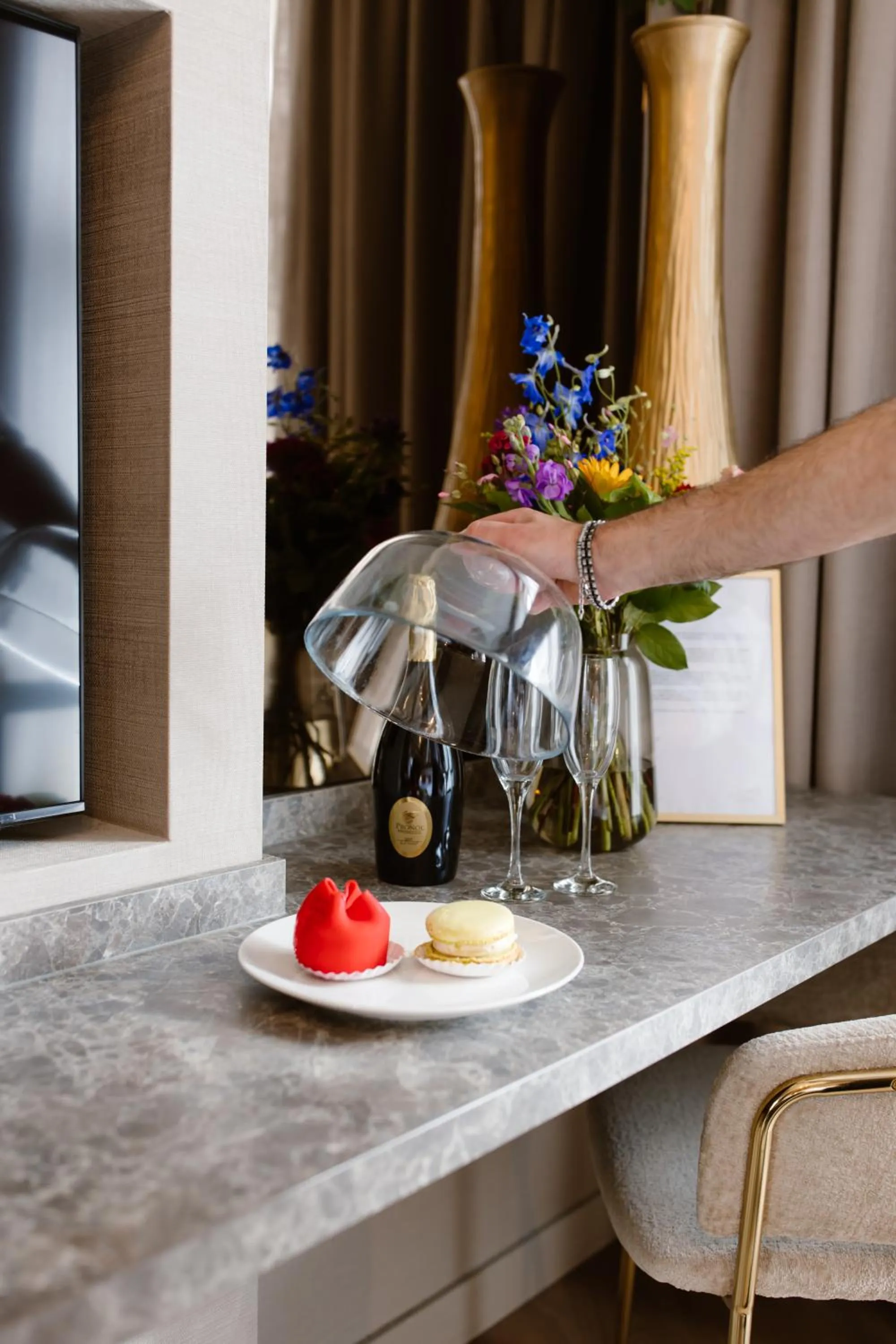 room service in Breathe Boutique Hotel