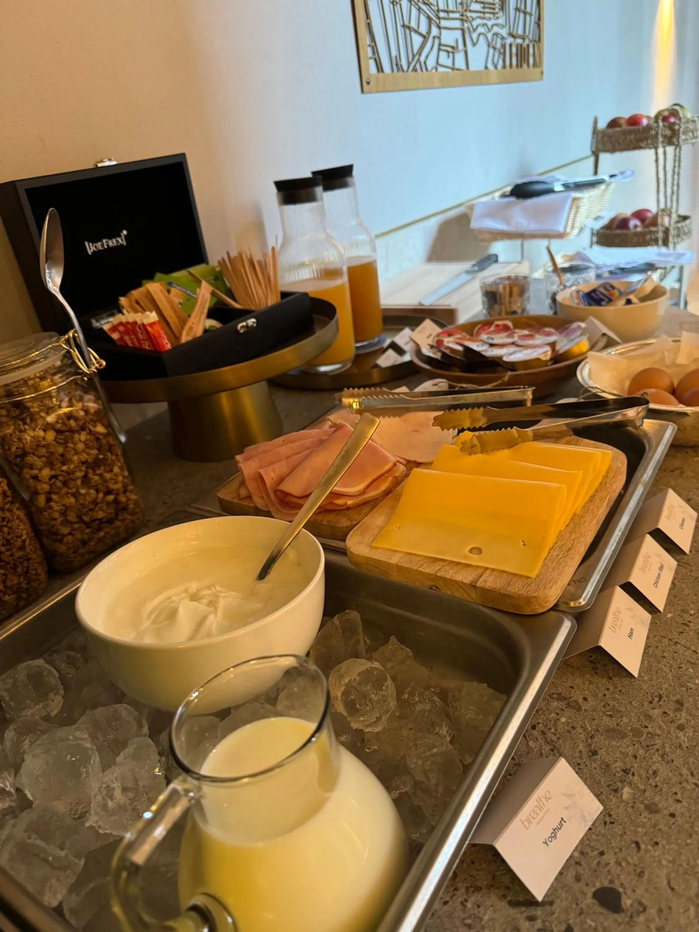 Breakfast in Breathe Boutique Hotel