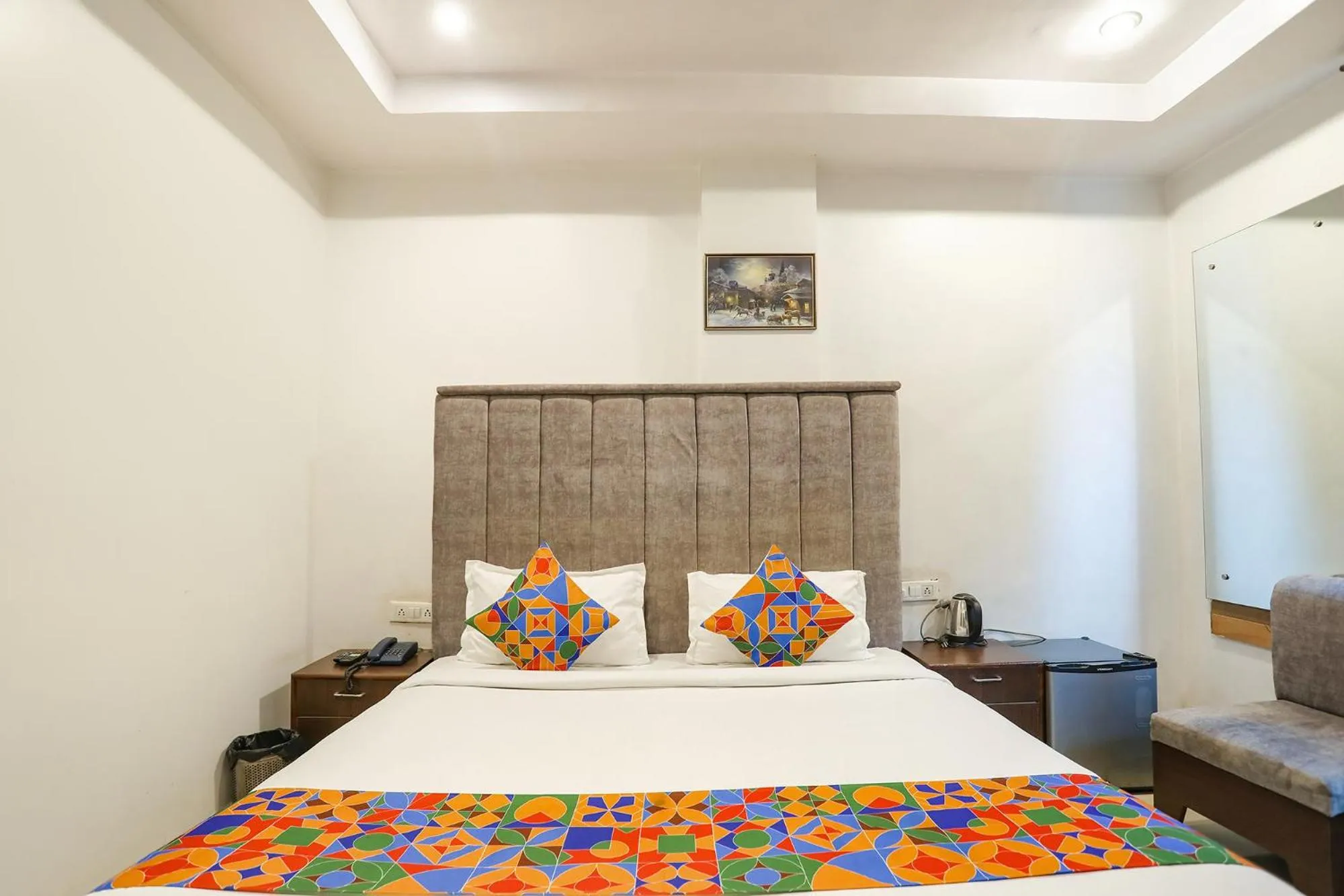 Bed in FabHotel DPS International