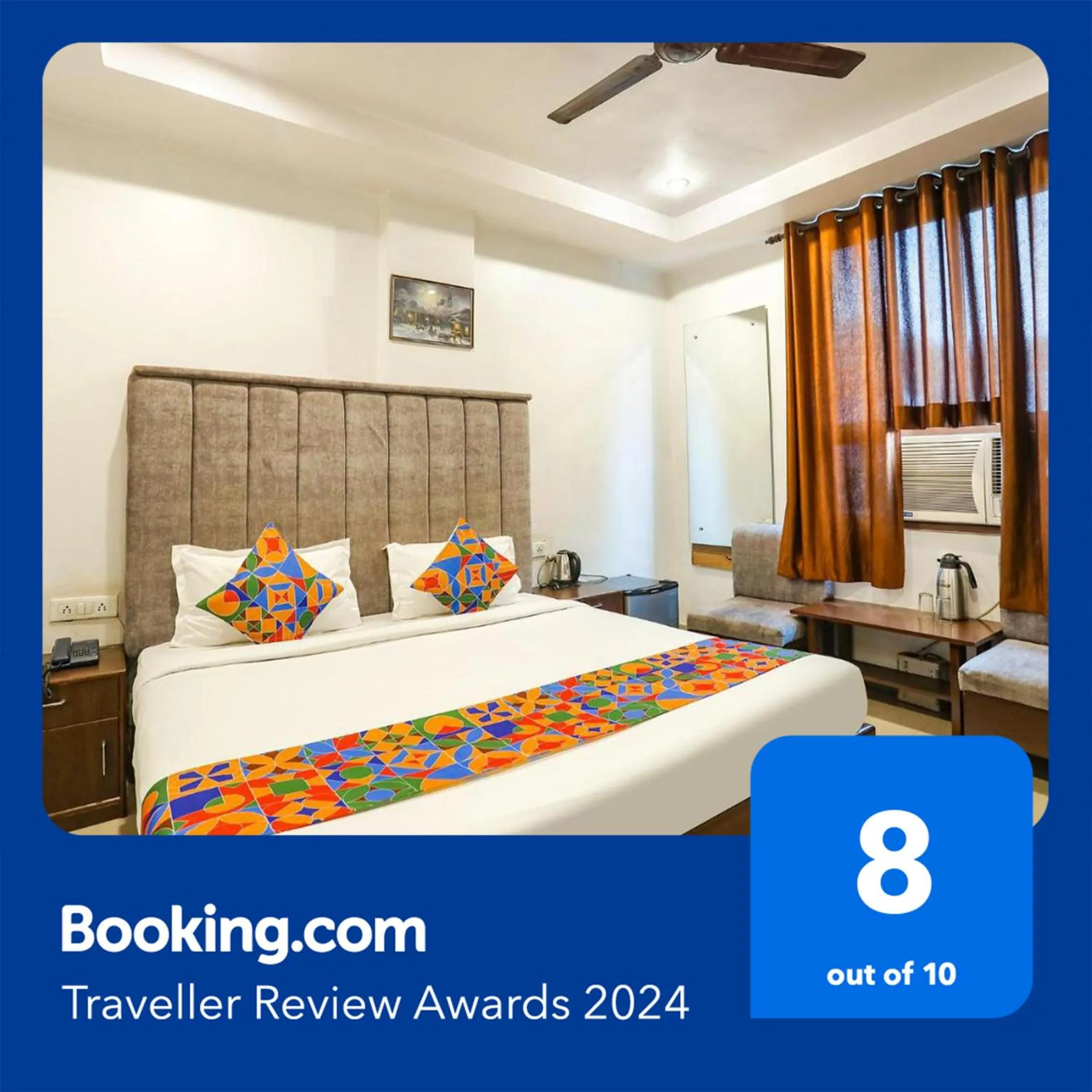 Bed in FabHotel DPS International