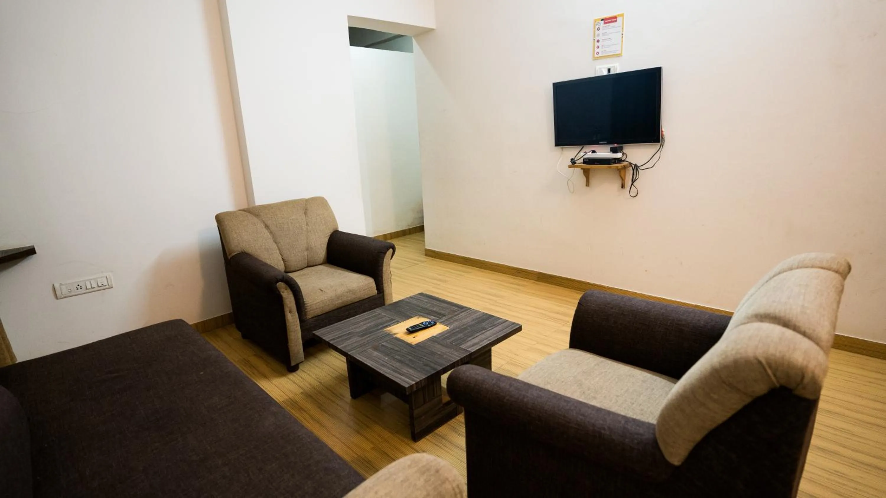 Living room in Ruturaj Inn Alibag