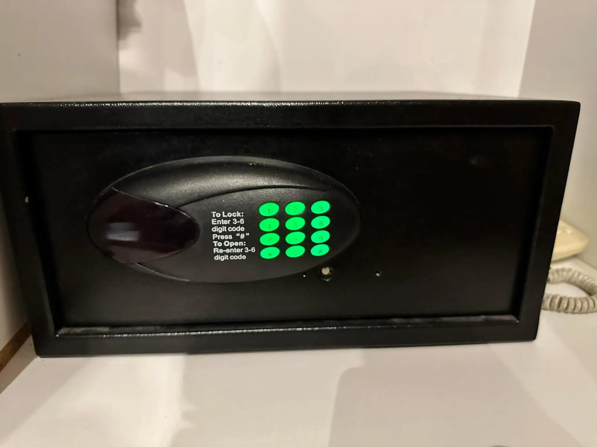 safe in Castro Hotel