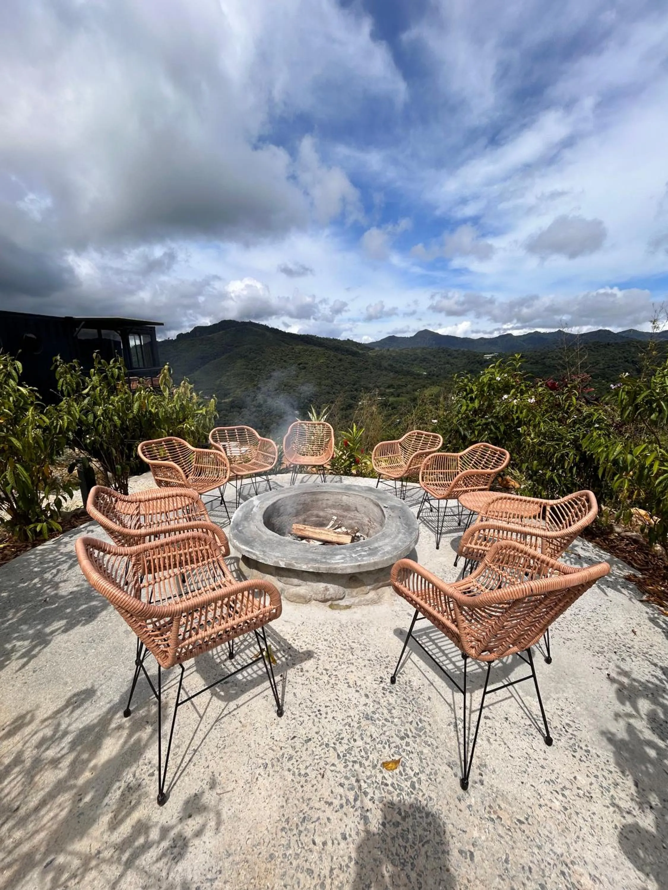 Garden in Nomada Republic Hotel El valle