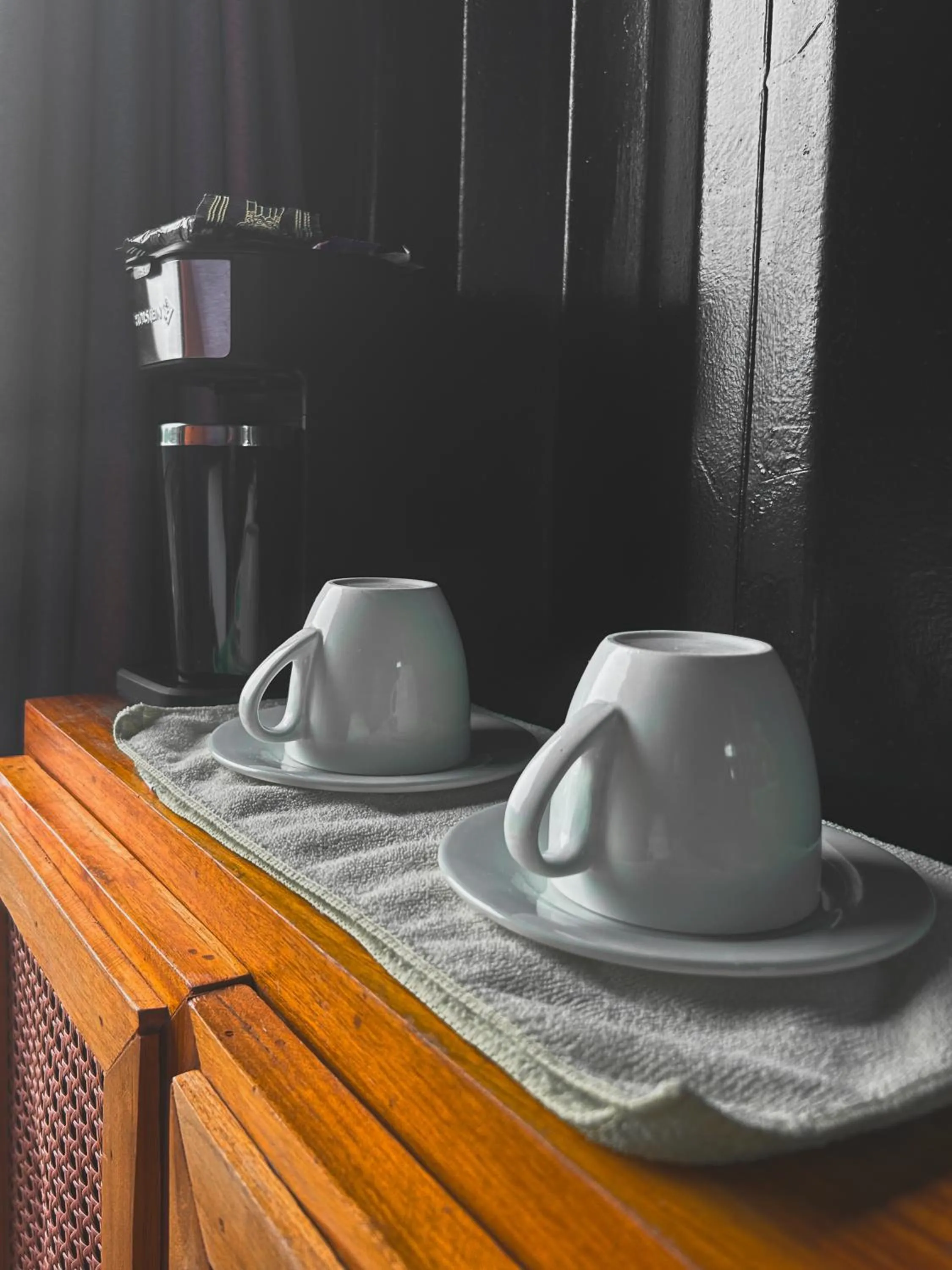 Coffee/tea facilities in Nomada Republic Hotel El valle