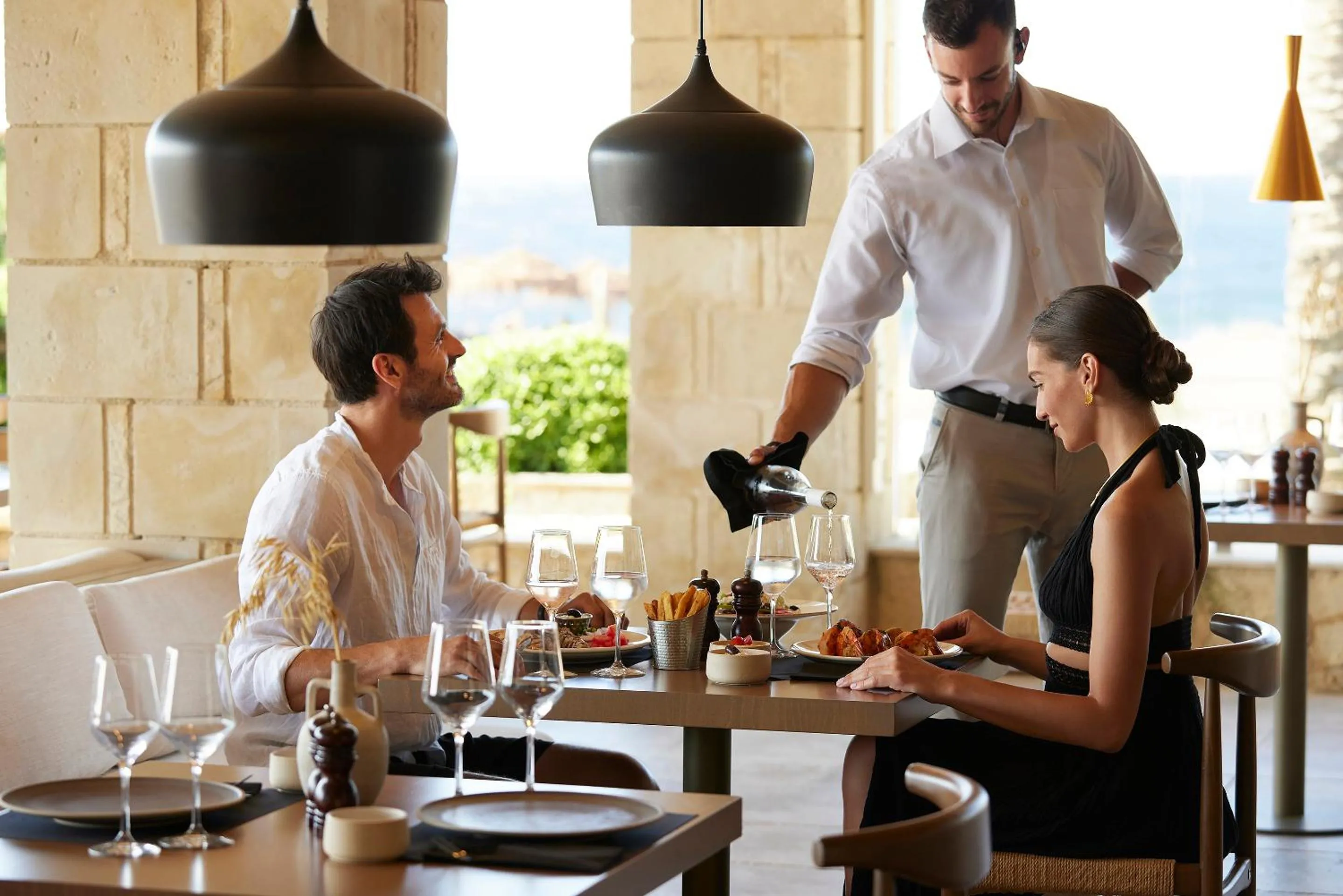 Restaurant/places to eat in Asterion Suites & Spa - Designed for Adults