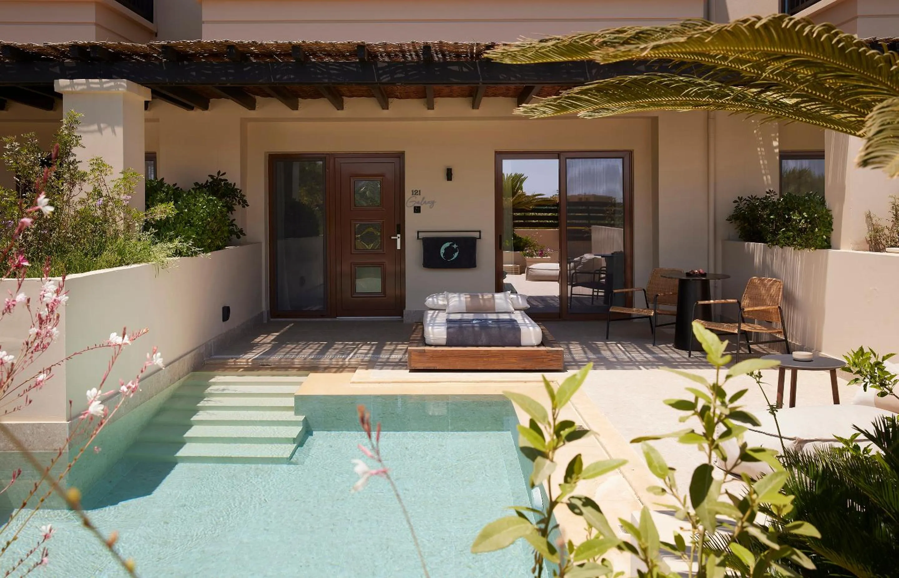 Swimming pool in Asterion Suites & Spa - Designed for Adults