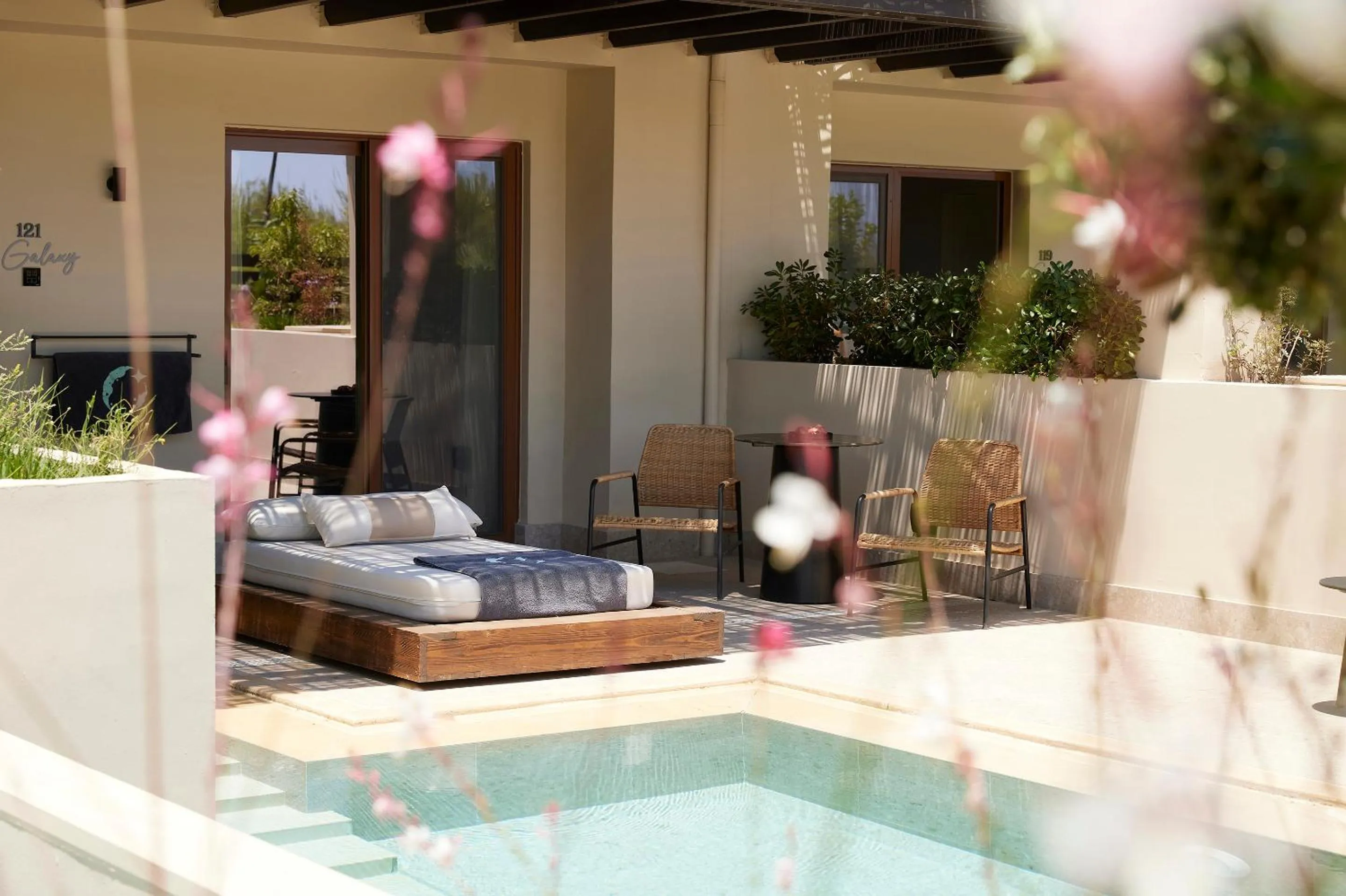 Swimming pool in Asterion Suites & Spa - Designed for Adults