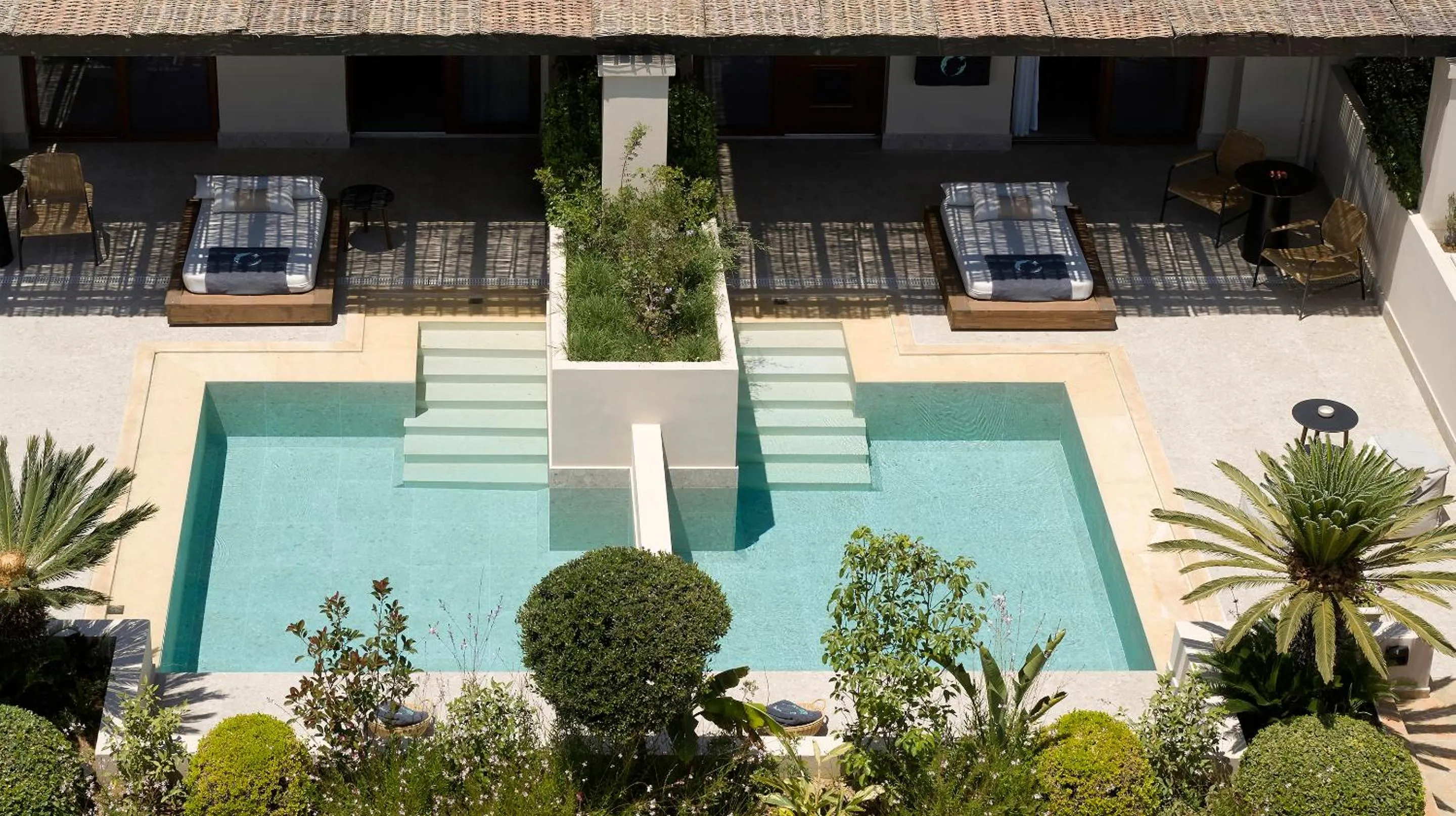 Swimming pool in Asterion Suites & Spa - Designed for Adults