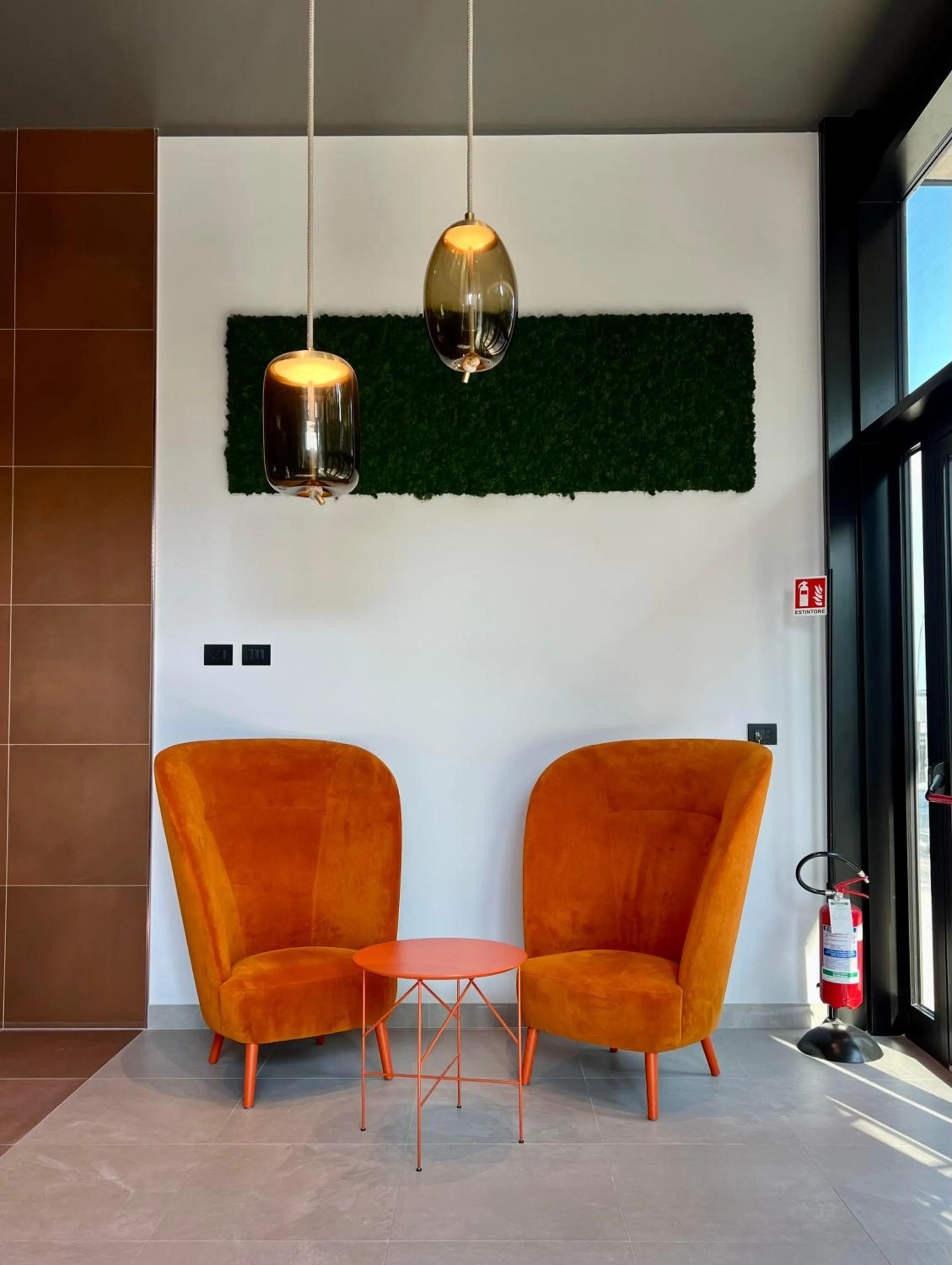 Seating area in Hotel Leonessa