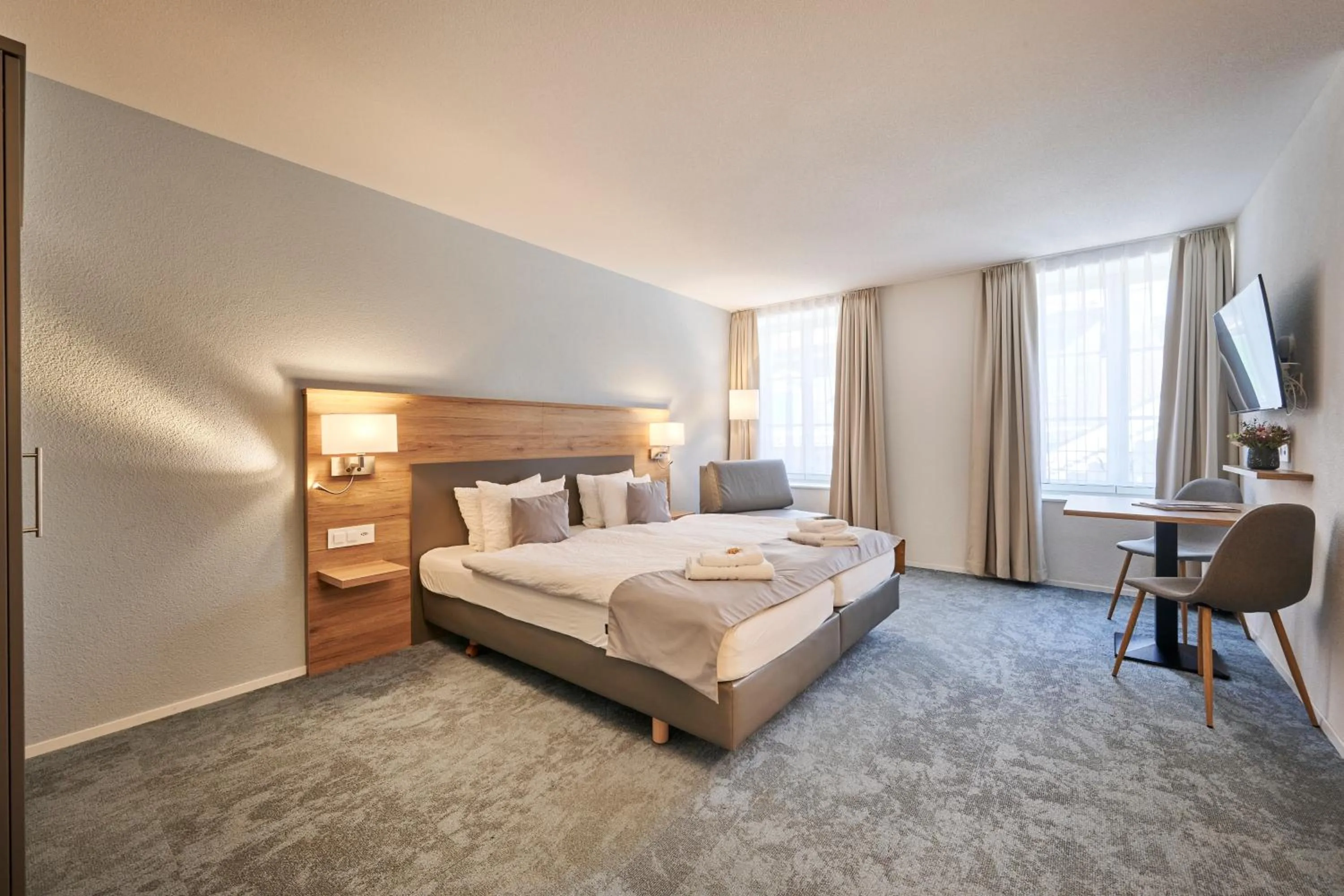 Bed in Aparthotel Krone - Self Check-In