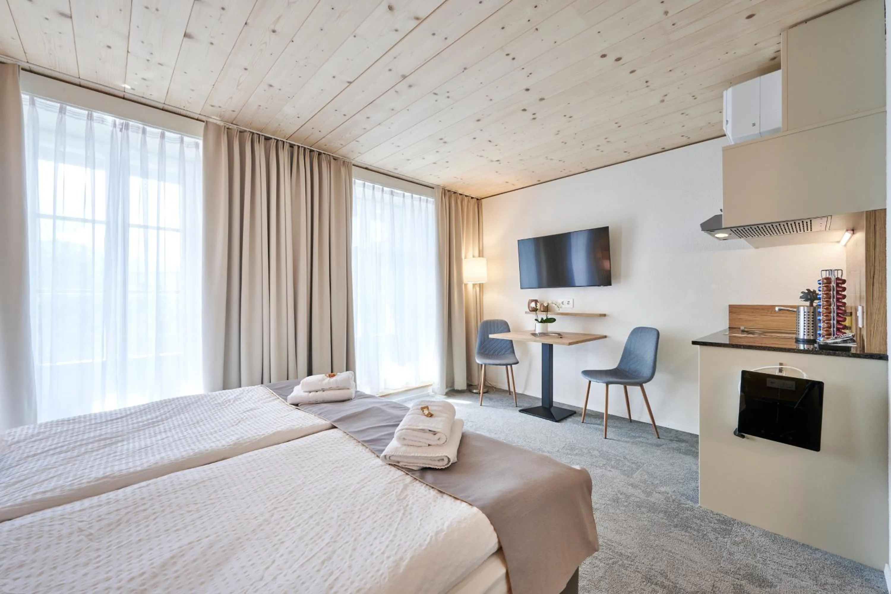 Bed in Aparthotel Krone - Self Check-In