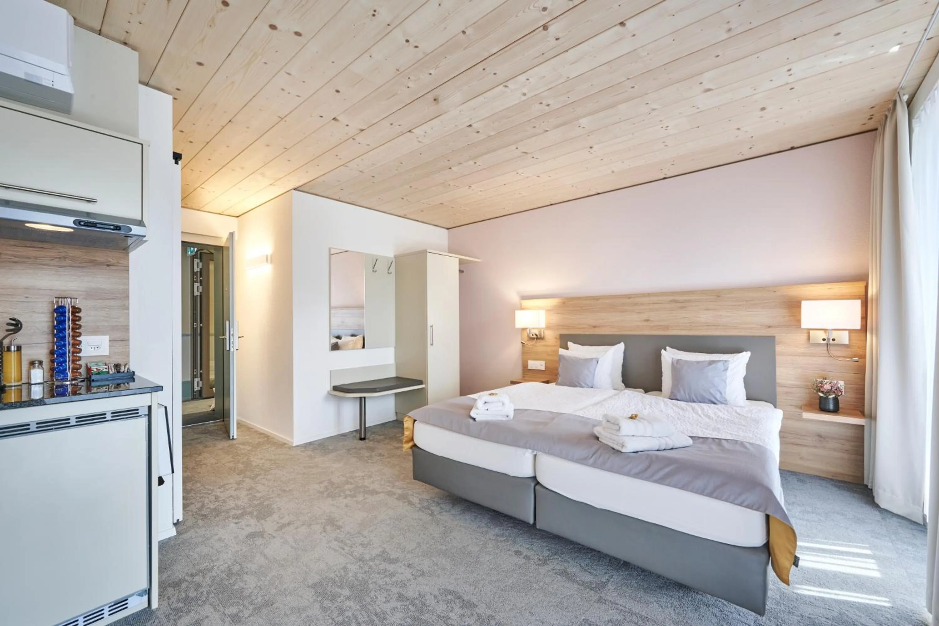 Bed in Aparthotel Krone - Self Check-In